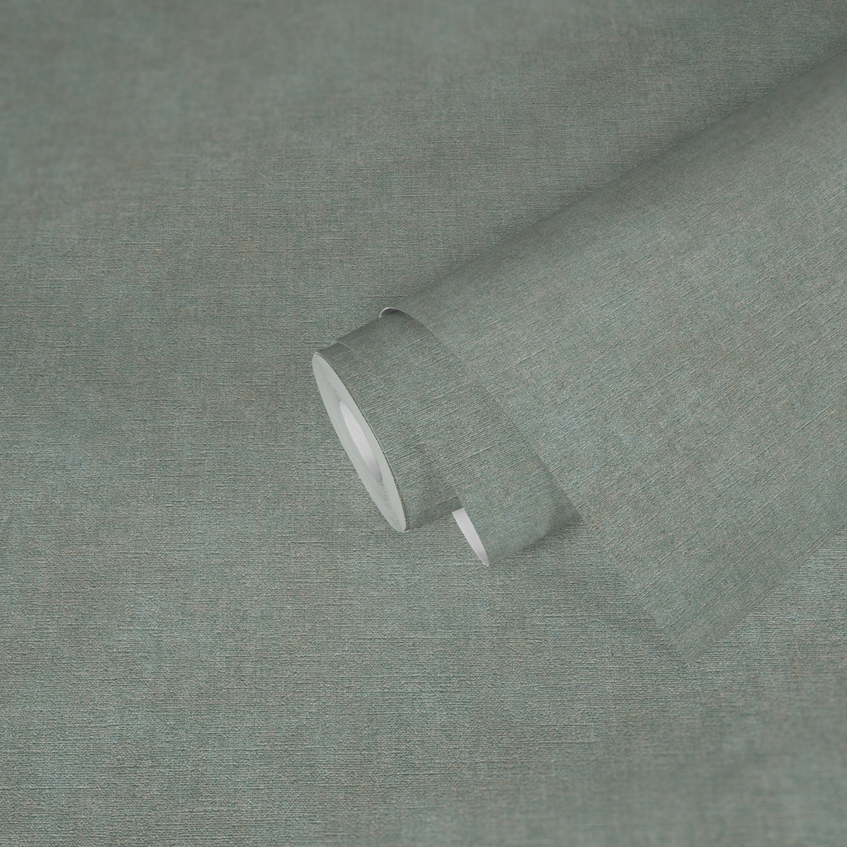 Papier peint Uni Nuancé Toile vert lichen - Smart Surfaces d'A.S. Création AMB4| Réf. AS-395664