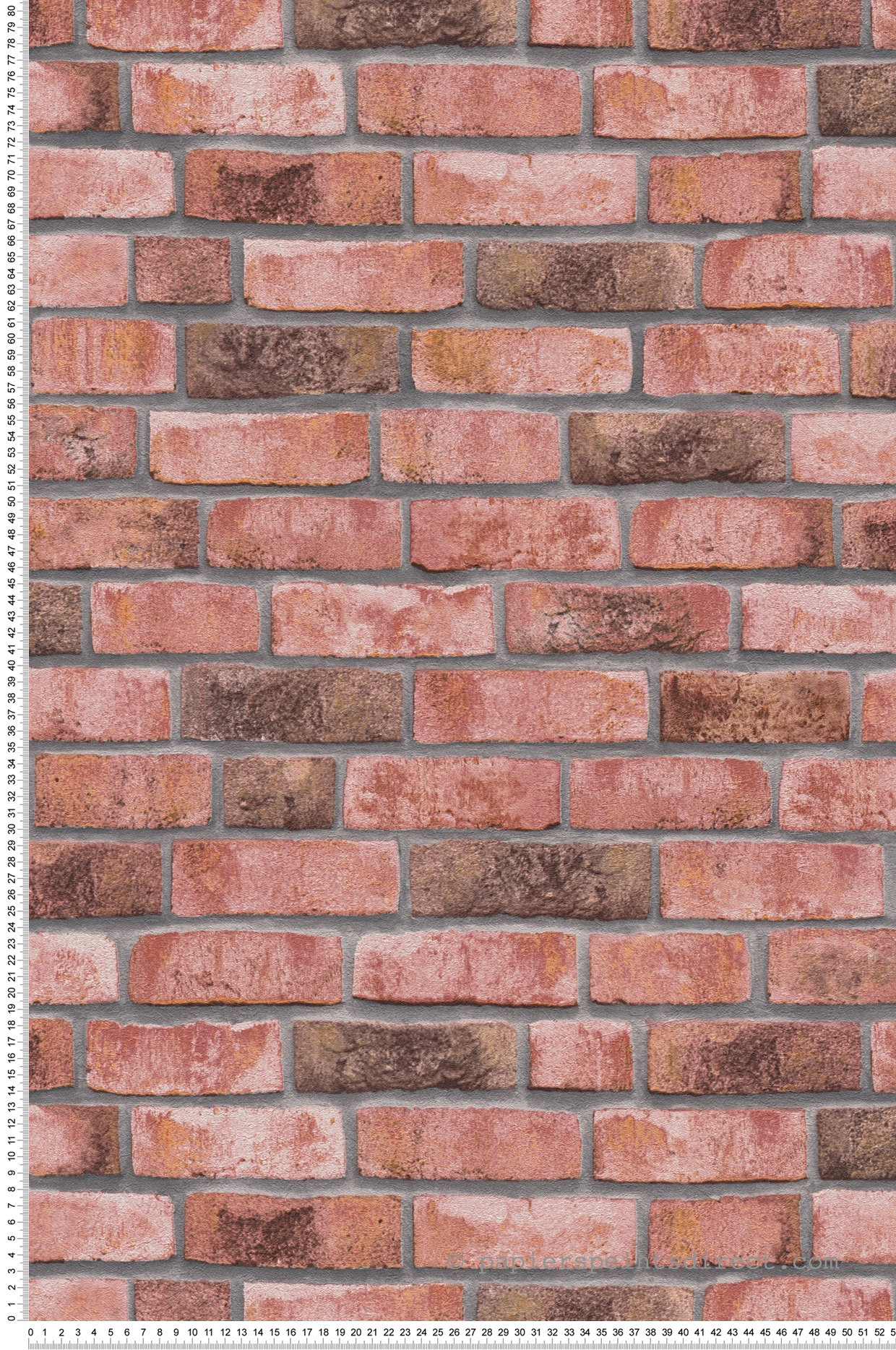 Papier peint Brique London rouge - Elements 2 d'A.S. Création | Réf. AS-388121