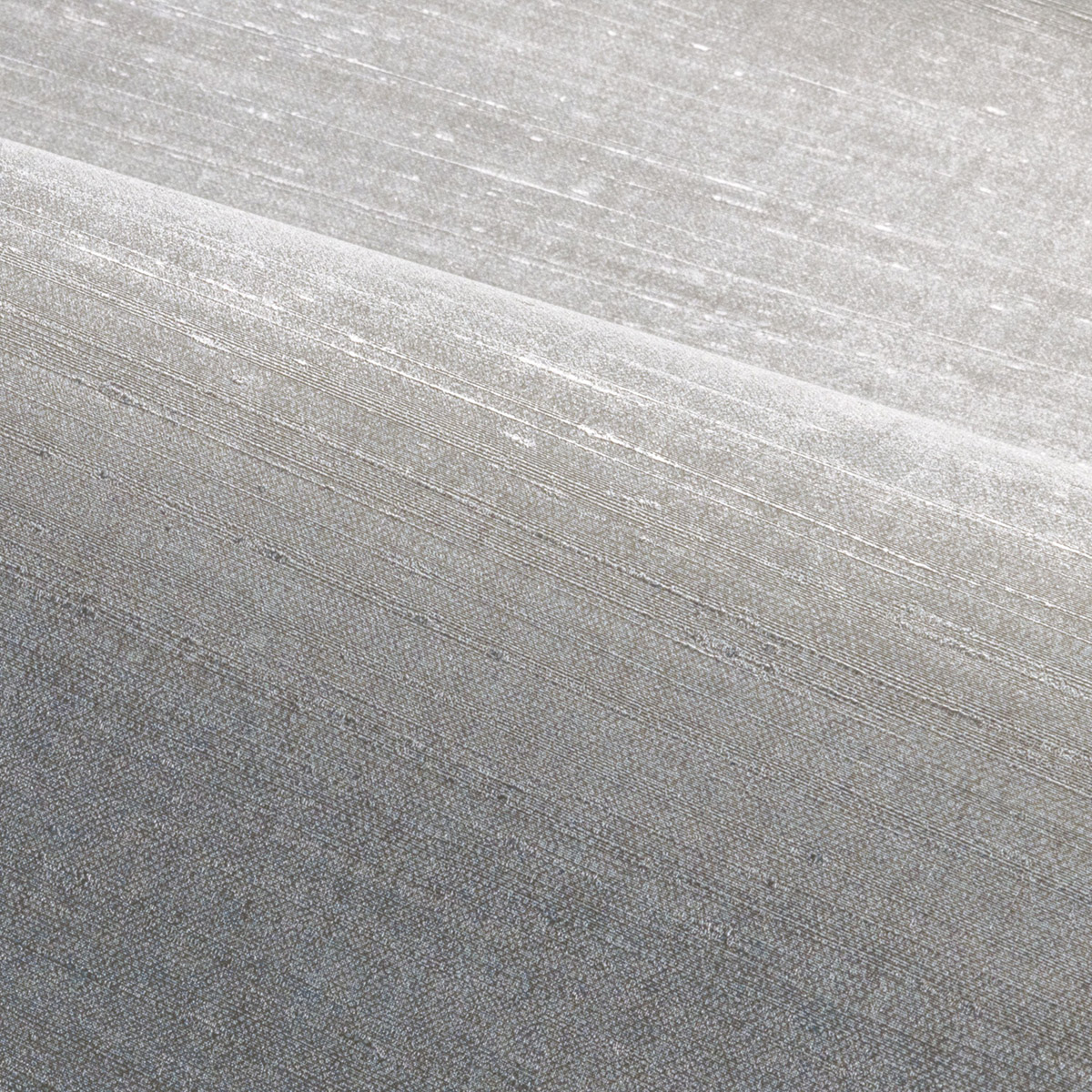 Papier peint Uni Tissage Sora acier - Légendes de Casamance | Réf. CAS-70172140