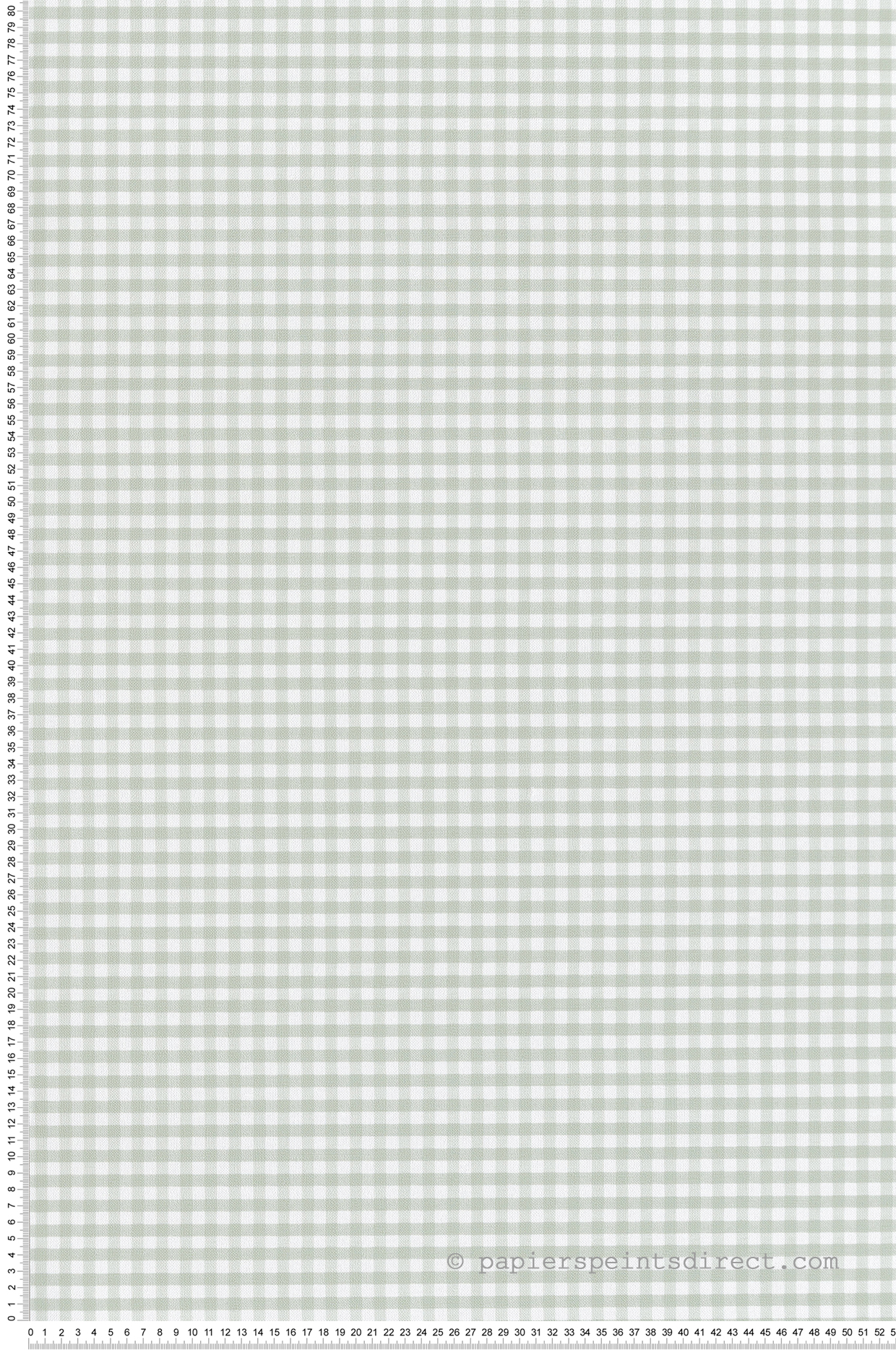 Papier peint Motif Vichy vert amande - Garden Party 2 de Montecolino | Réf. MC-8393