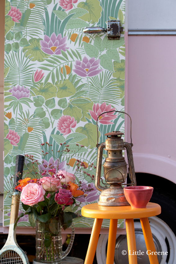 Reverie Jardin - Papier peint Retrospective Papers de Little Greene