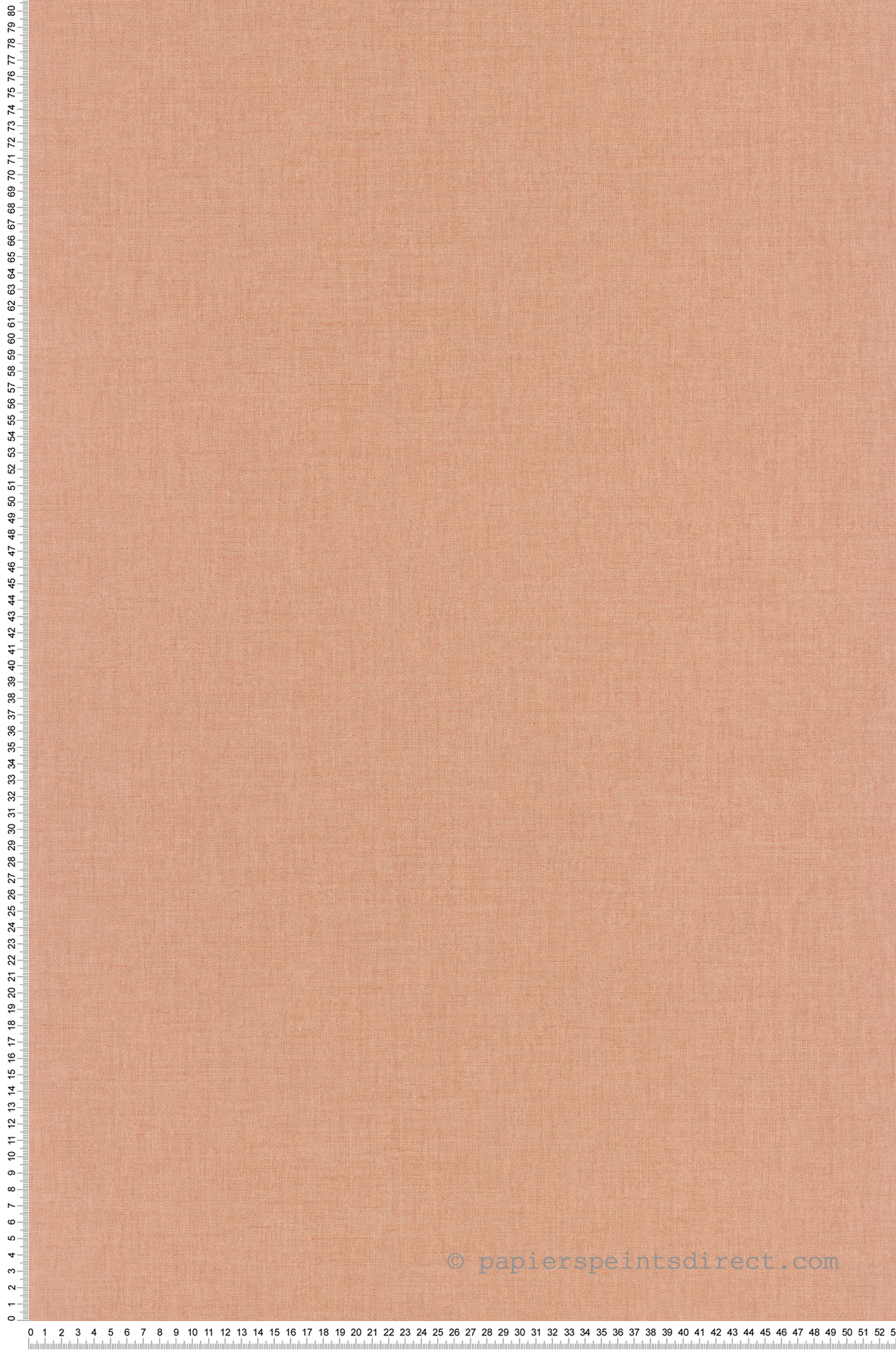 Papier peint Uni Toile saumon - Twist de Casélio | Réf. TST68523914