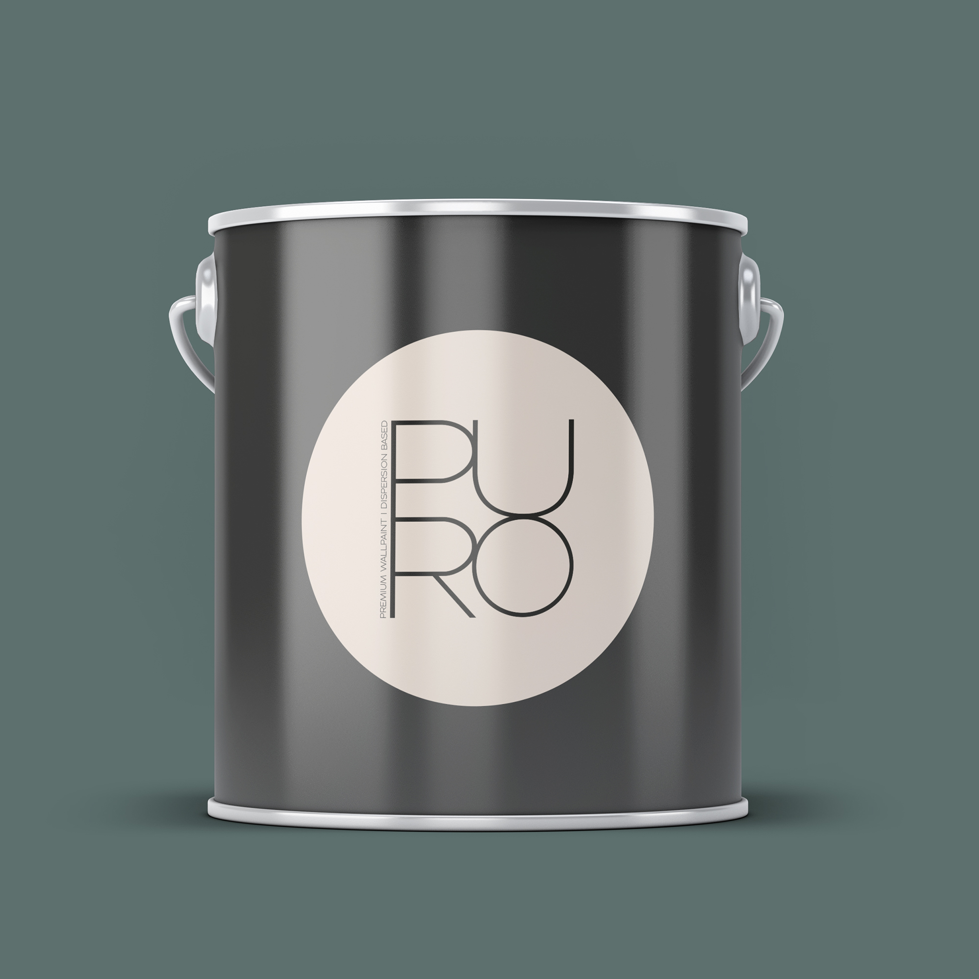 Image d'un pot de 5 litres de peinture Puro vert soft green - c4005