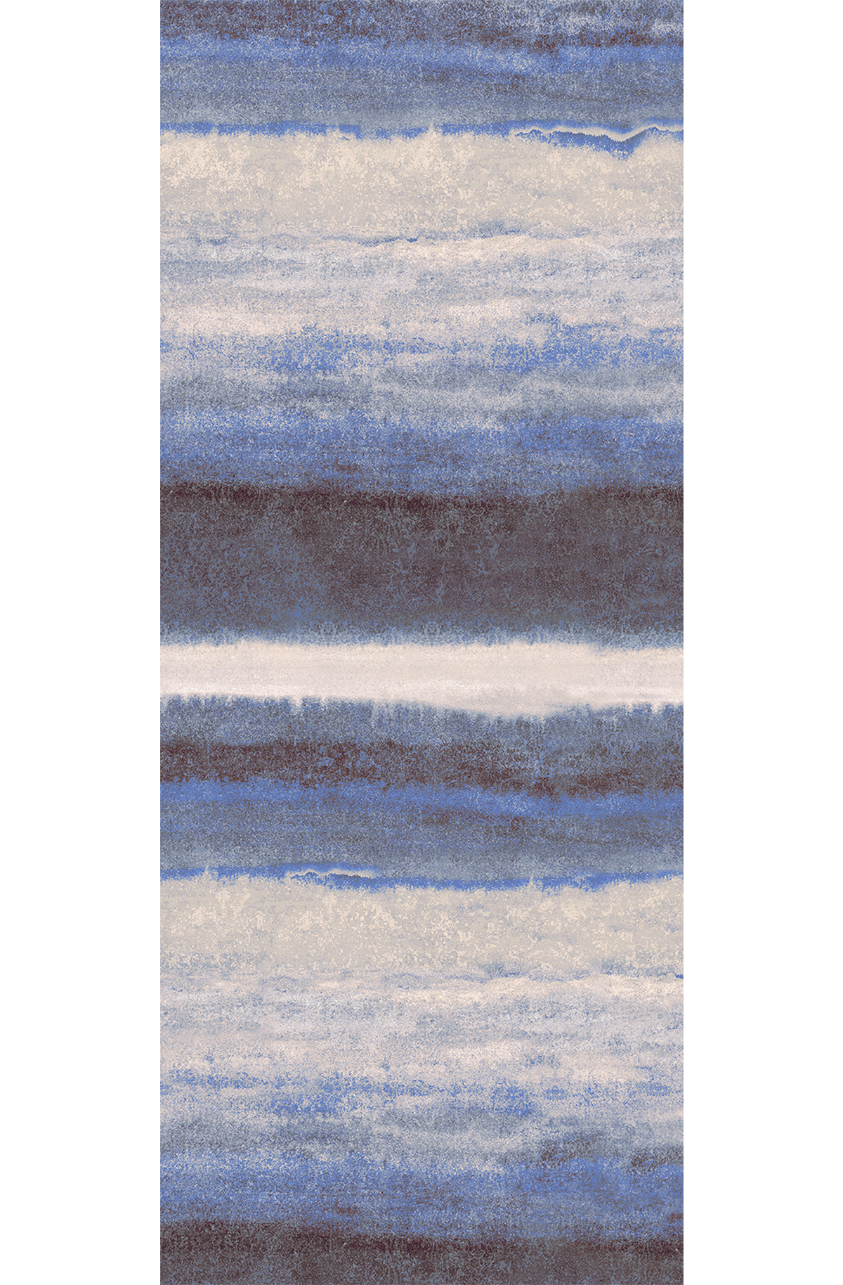 Papier peint panoramique Tie & Dye Coast bleu jean - A H260 - Wall Designs IV de Masureel | Réf. MAS-DG4COA1031-260