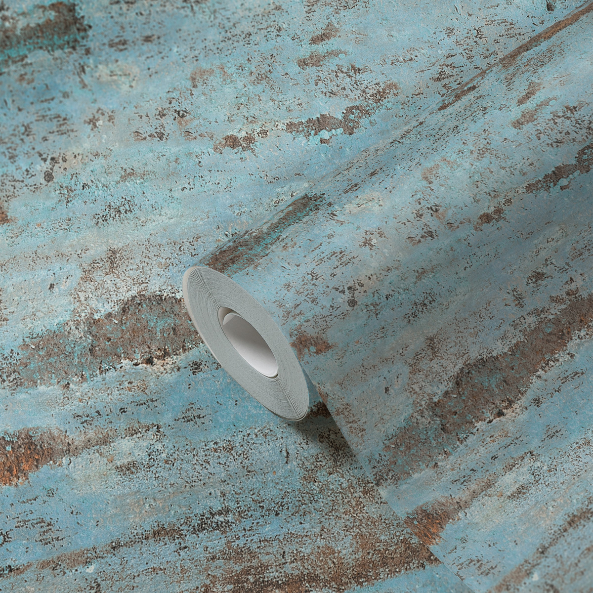 Papier Peint Brique Grunge bleu - Elements 2 d'A.S. Création ROLLZ | Réf. AS-374153