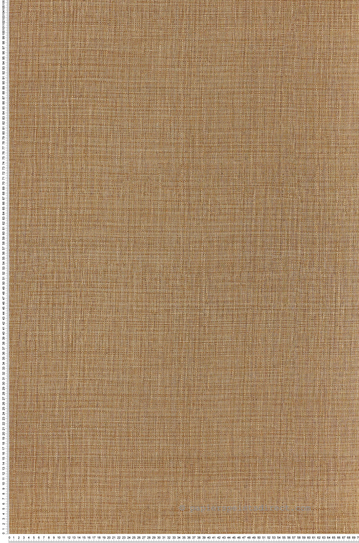 Papier peint Uni Tissé Sierra caramel - Palmadora de Casamance | Réf. CAS-76702650