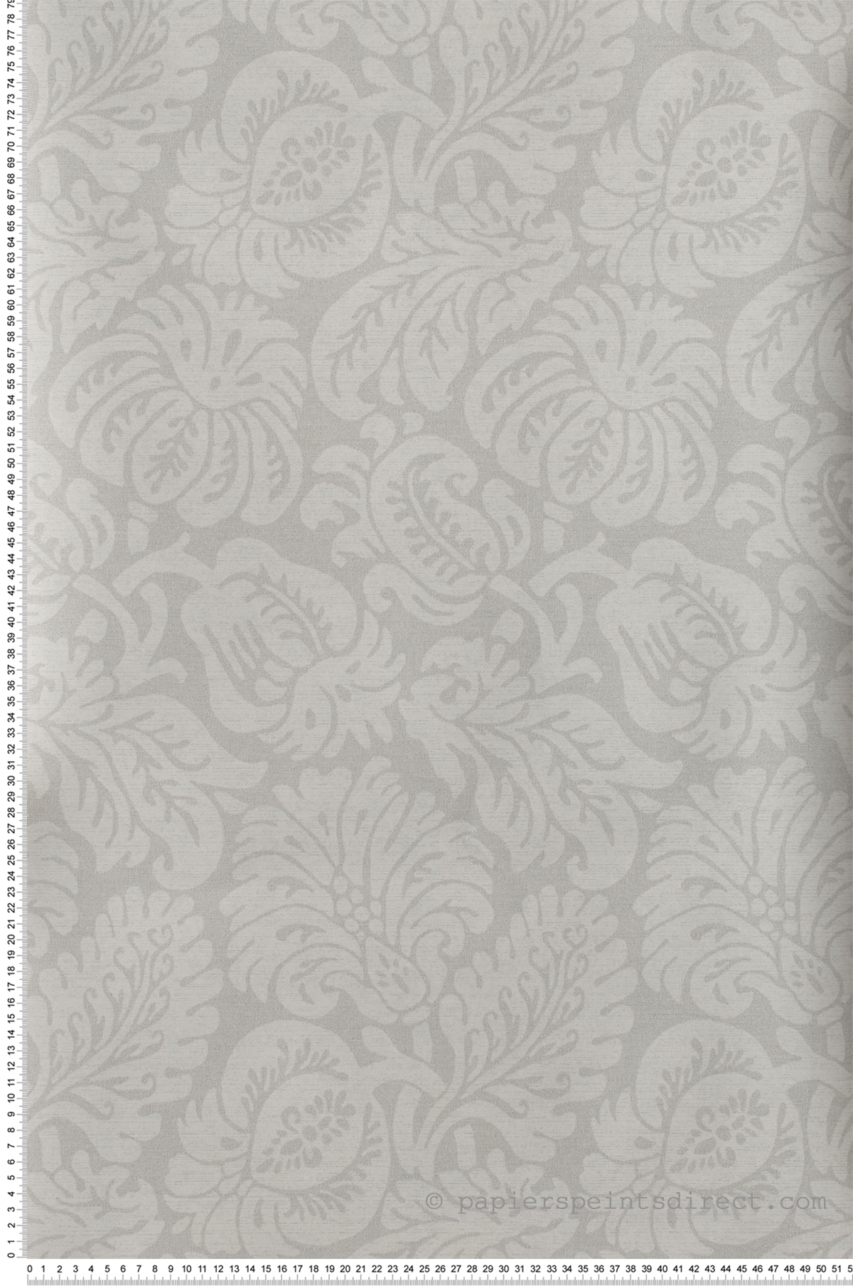 Palace Road gris - Papier peint London Wallpapers IV de Little Greene