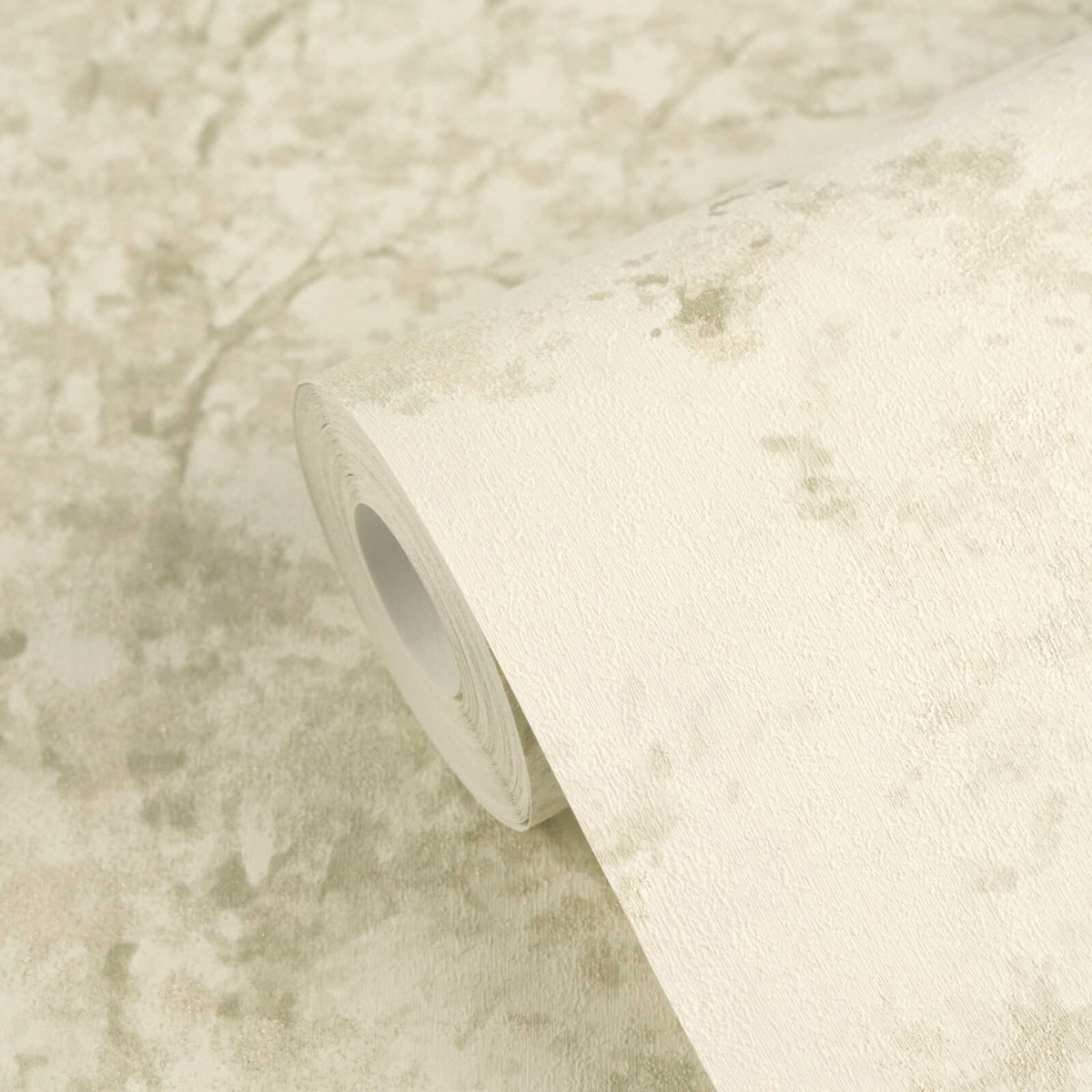 Papier peint Forêt Poétique vert pailleté - Vibes & Styles d'A.S. Création AMB6| Réf. AS-792004