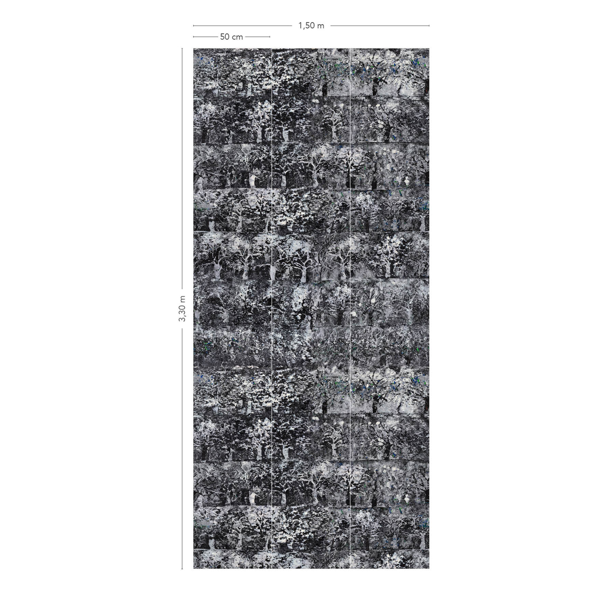 Papier peint panoramique Roi Des Aulnes Original - 3 lés 1/2/3 - Isidore Leroy