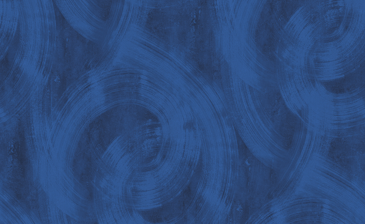 Papier peint panoramique Cercles Contemporain Charly bleu roi - A, B, C et D H260 - Wall Designs IV de Masureel | Réf. MAS-DG4CHA104X-260