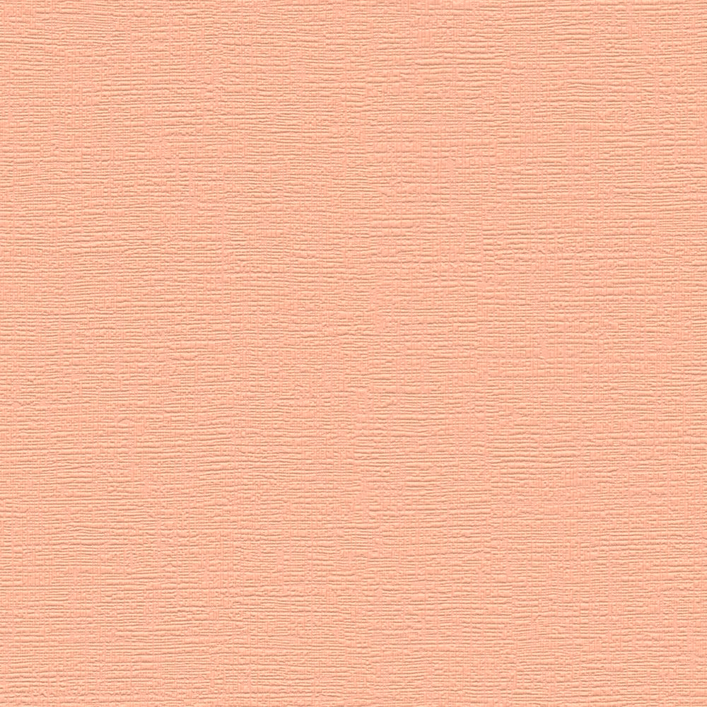 Papier peint Uni Tissé Life saumon - French Affair d'A.S. Création ZOOM | Réf. AS-395818