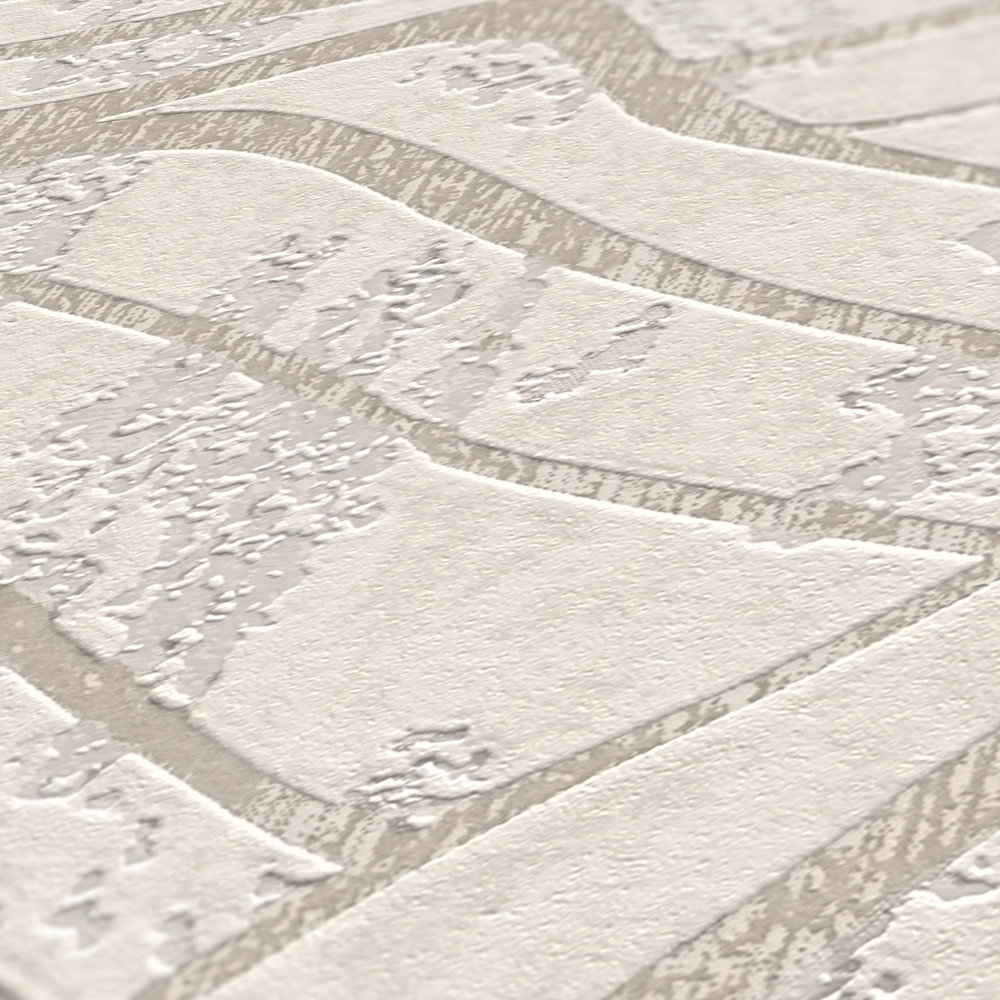 Papier peint Vague Okusai perle nacré - Jade 2 d'A.S. Création AMB5 | Réf. AS-395072