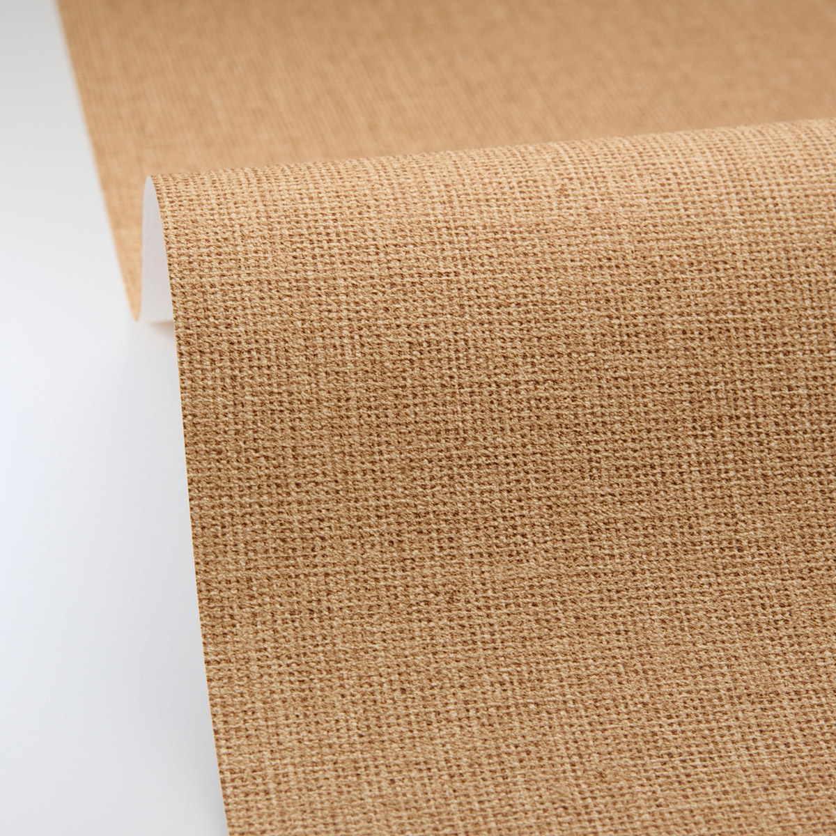 Papier peint Effet Toile de Jute mordoré - Kitchen Box de Casélio amb2| Réf. KBO104012190