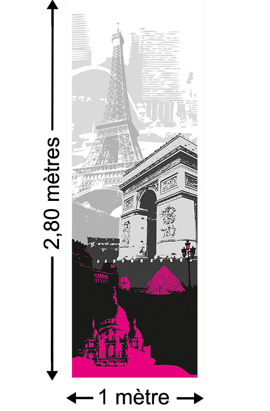 Paris - Papier peint lé unique