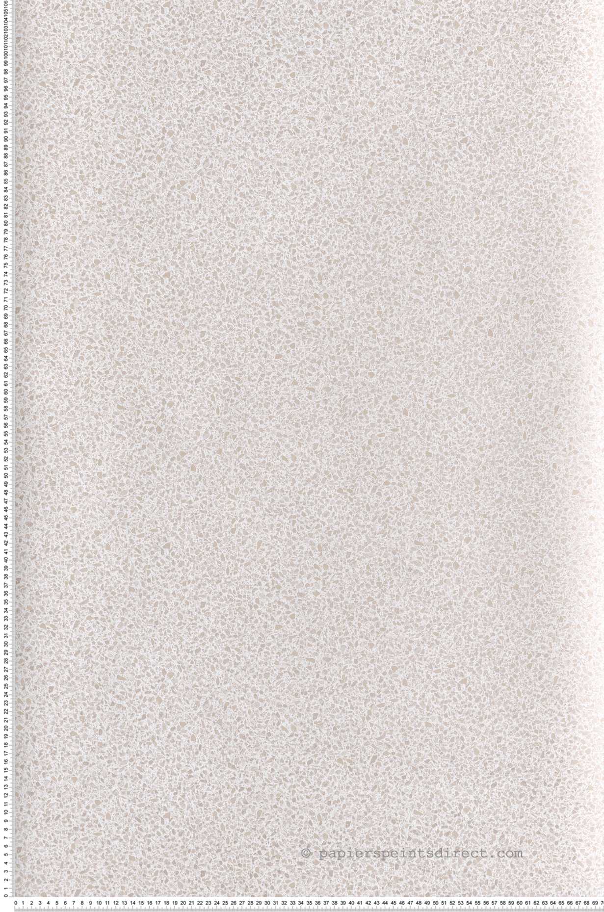 Papier peint Terrazzo Vintage Terraco beige métallisé - Rock de Masureel | Réf. MAS-ROC007