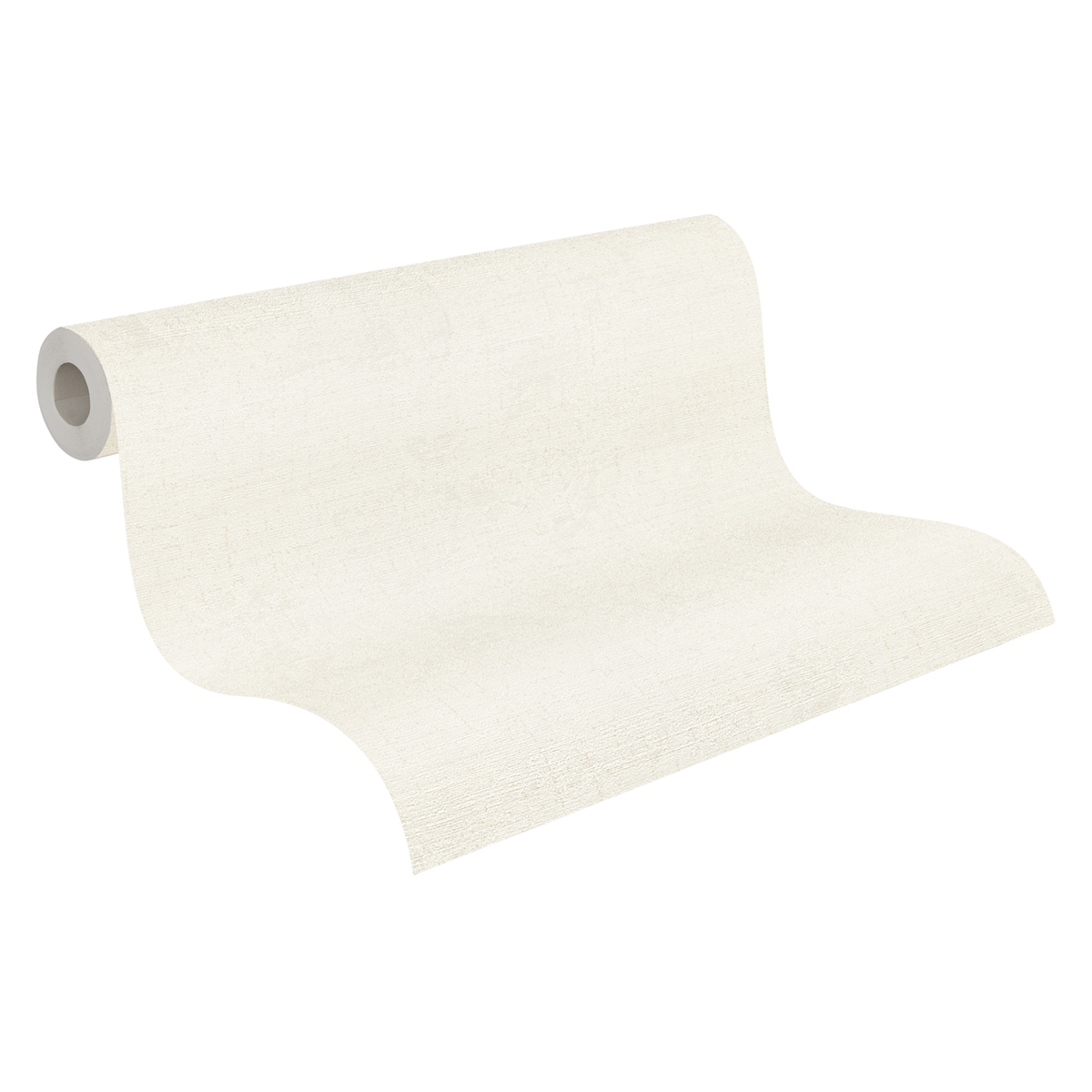 Papier peint Uni Tissage Métallisé blanc - Cosmoliving d'A.S. Création ROLL | Réf. AS-790661
