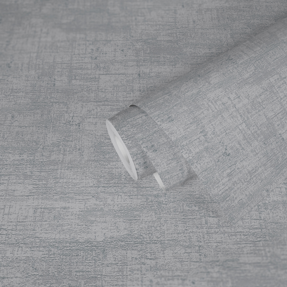 Papier peint Aspect Industriel Texturé gris acier argenté - Stories of Life d'A.S. Création AMB2 | Réf. AS-396572