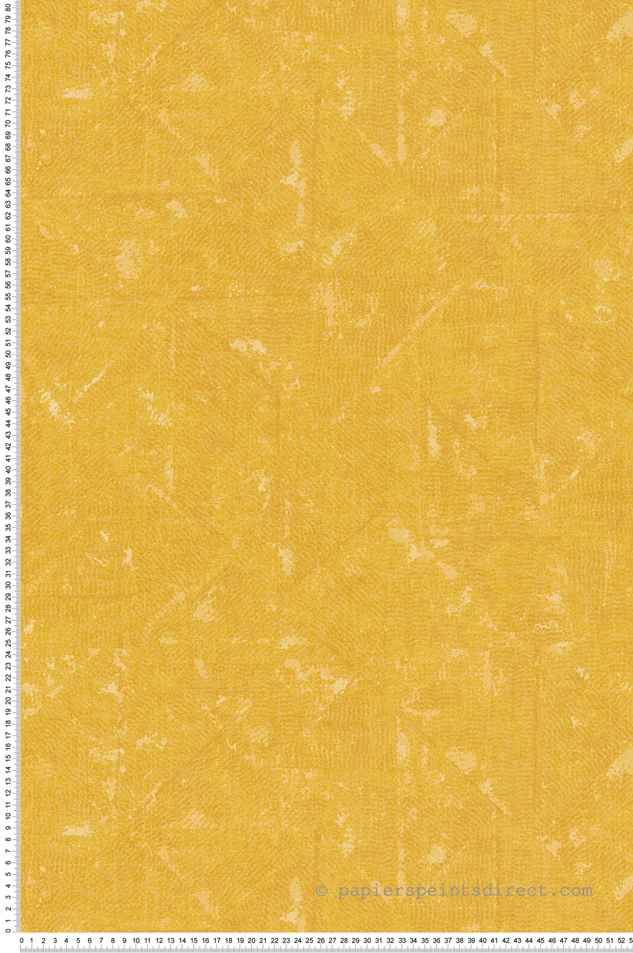 Papier peint ethnique Tribu géométrique jaune - Tribeca de Montecolino | Réf. MC-36974-4