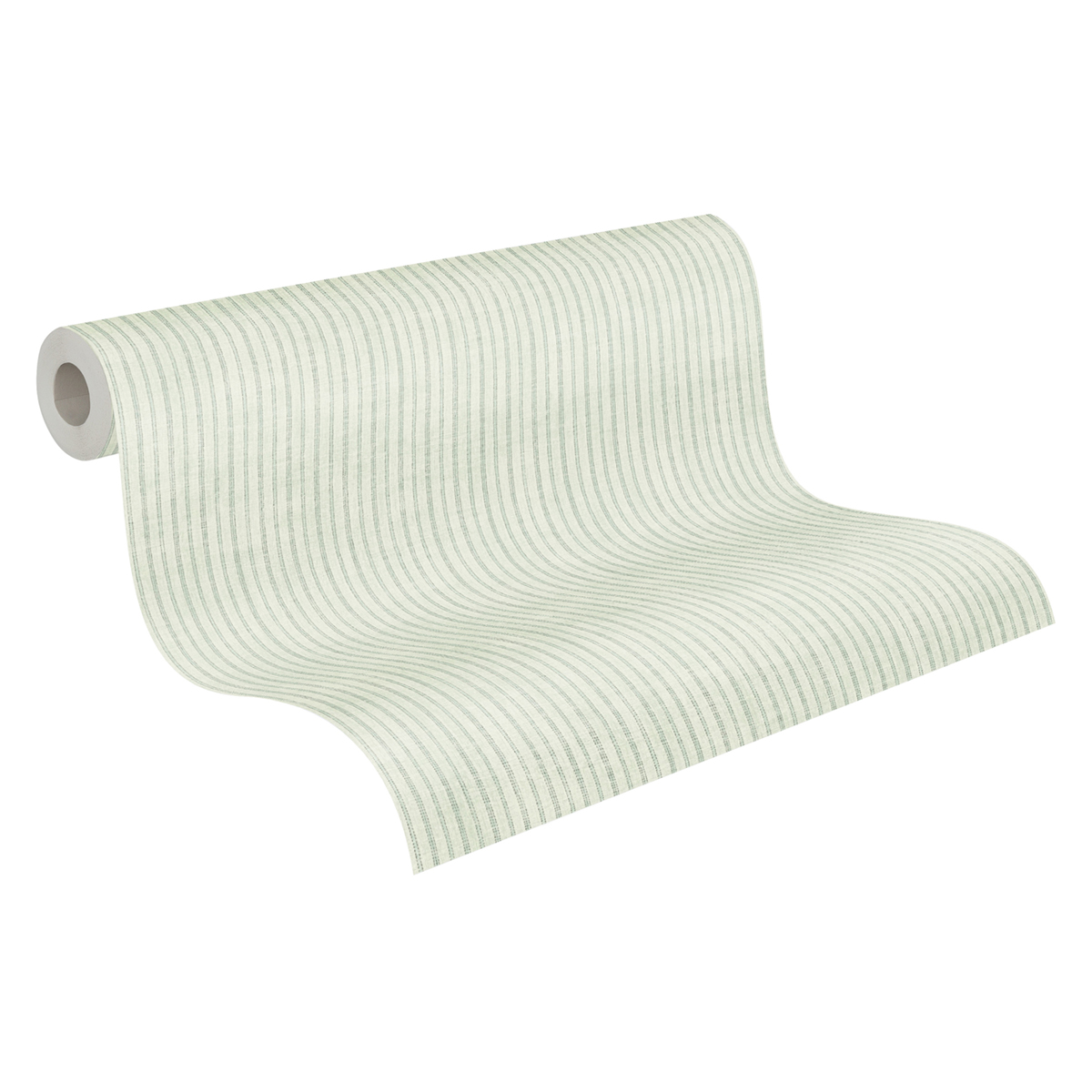Papier peint Rayures Milleraies vert d'eau - Maison Charme d'A.S. Création ROLL | Réf. AS-390765