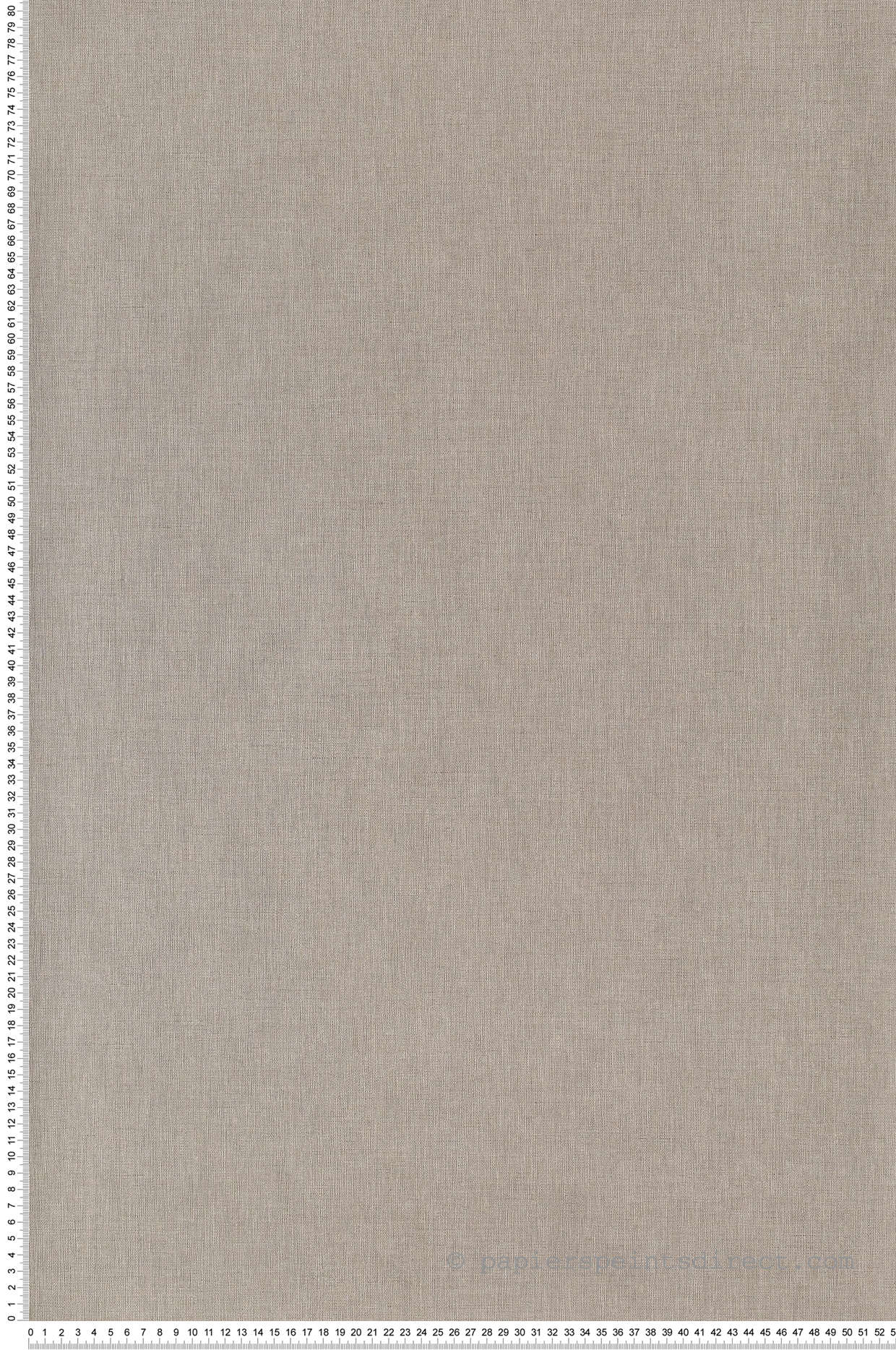 Papier peint Uni Taupe gris - Linen de Casélio | Réf. INN68521999