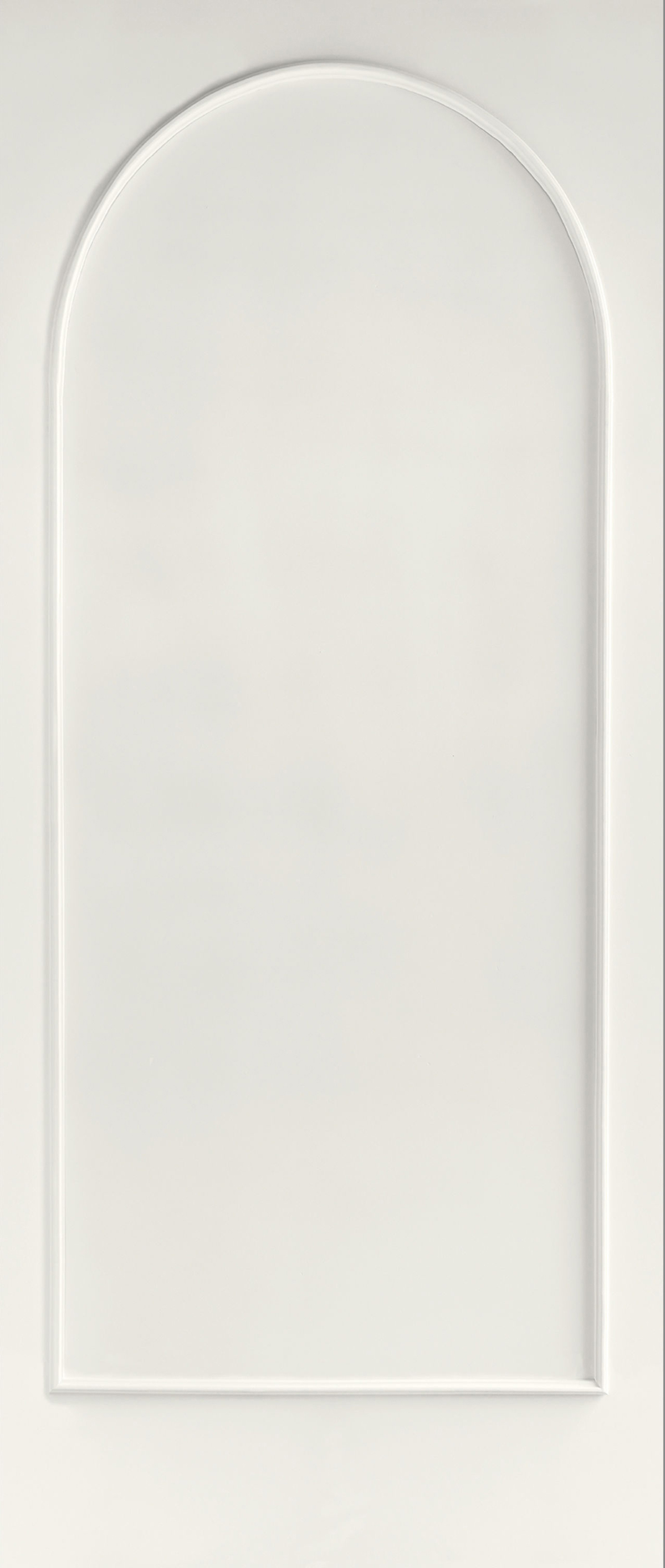 Papier peint panoramique Arche en Moulure blanc gris S 106X250 - Reliefs de Casélio | Réf. RLF106340040