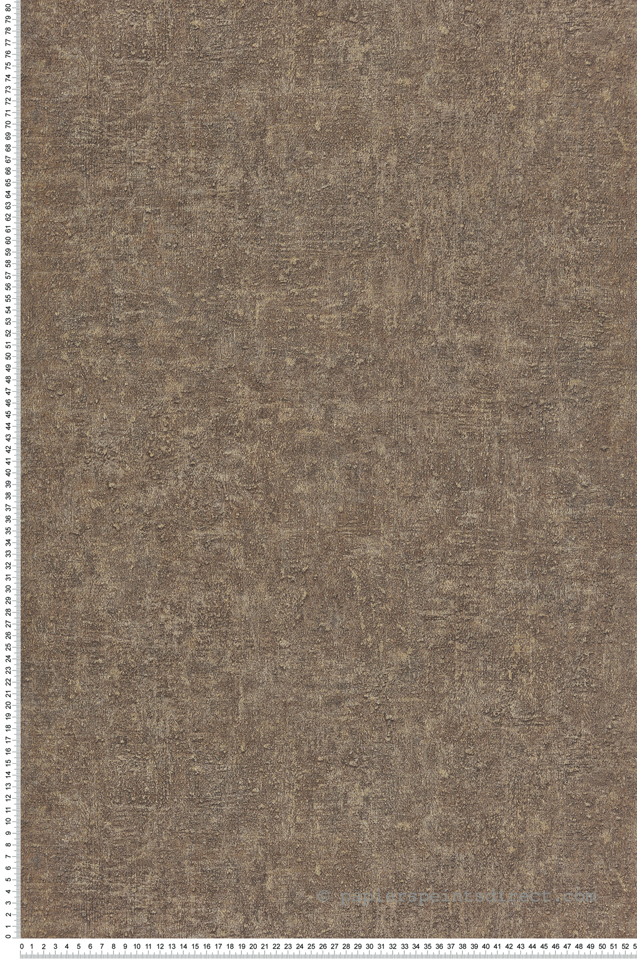 Papier peint Faux Uni Texturé marron irisé - Maya de Montecolino | Réf. MC-BZ1008