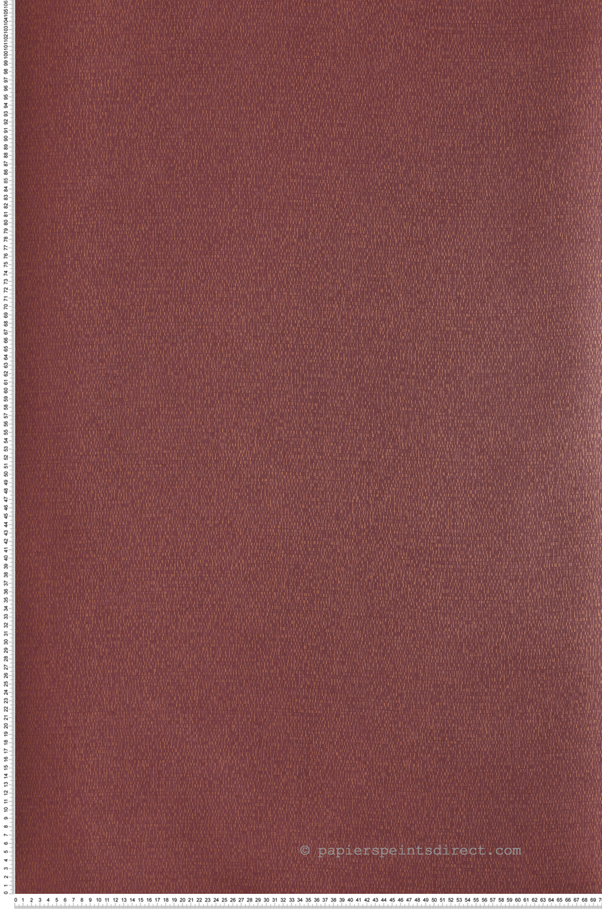 Papier peint Faux Uni Roseau prune - Eté Indien de Casamance | Réf. CAS-75133576