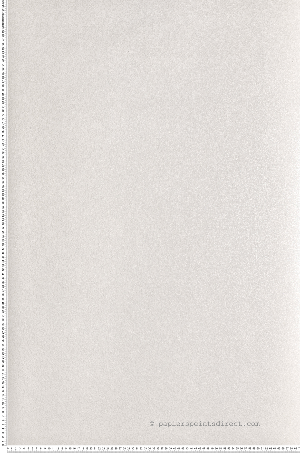 Papier peint Moderne Alvéole Métallisé blanc - Eclectic de Montecolino | Réf. MC-34955