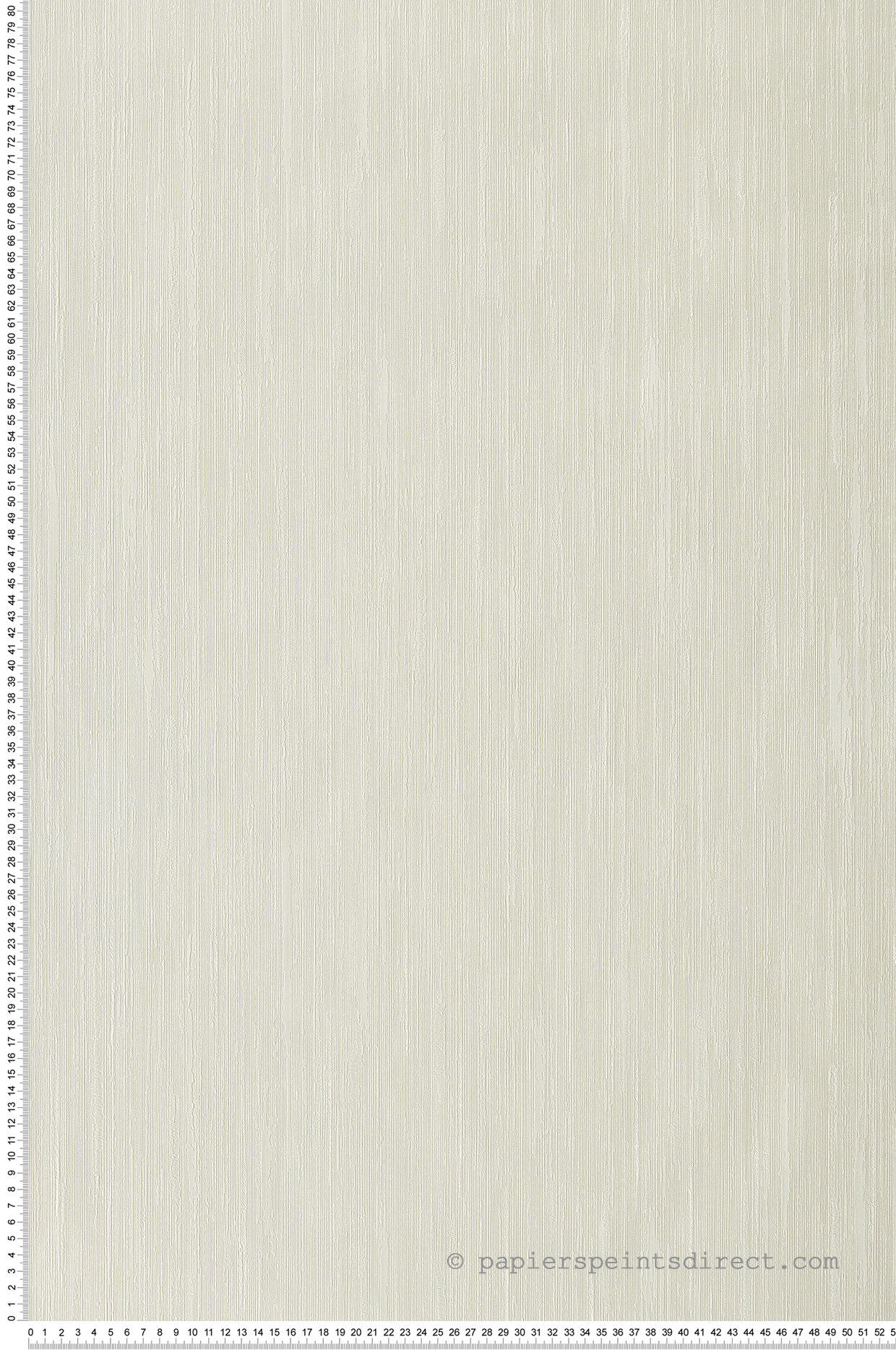 Papier peint Faux Uni Rayé crème irisée - San Marco de Montecolino | Réf. MC-25790