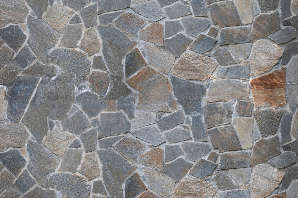 Papier peint panoramique Mur Dalle Pierre gris - Wall Love d'A.S. Création | Réf. DD129584