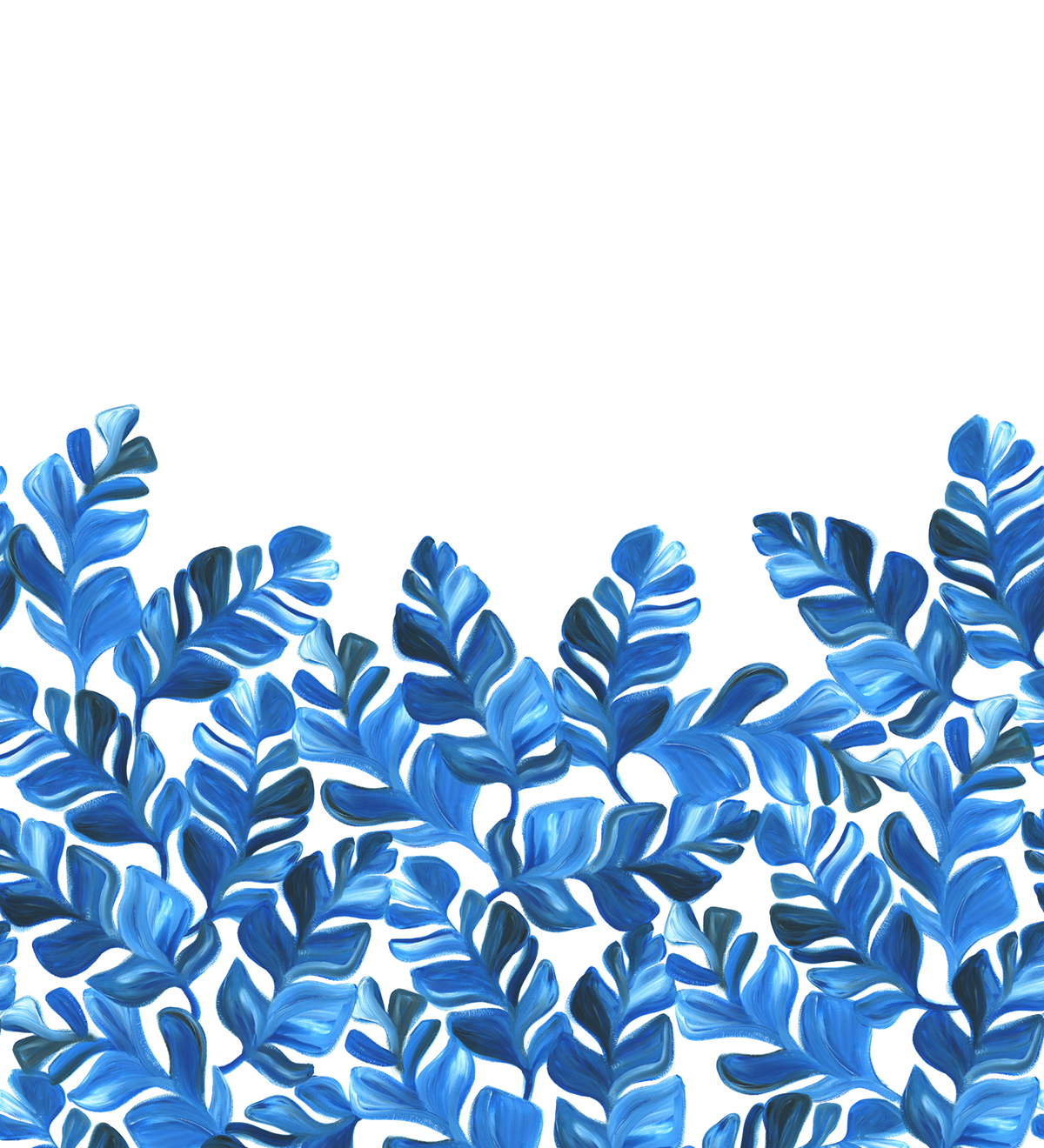 Papier peint panoramique Pacifico XL Bleu A+B - 1/2/3/4/5/6 - Isidore Leroy