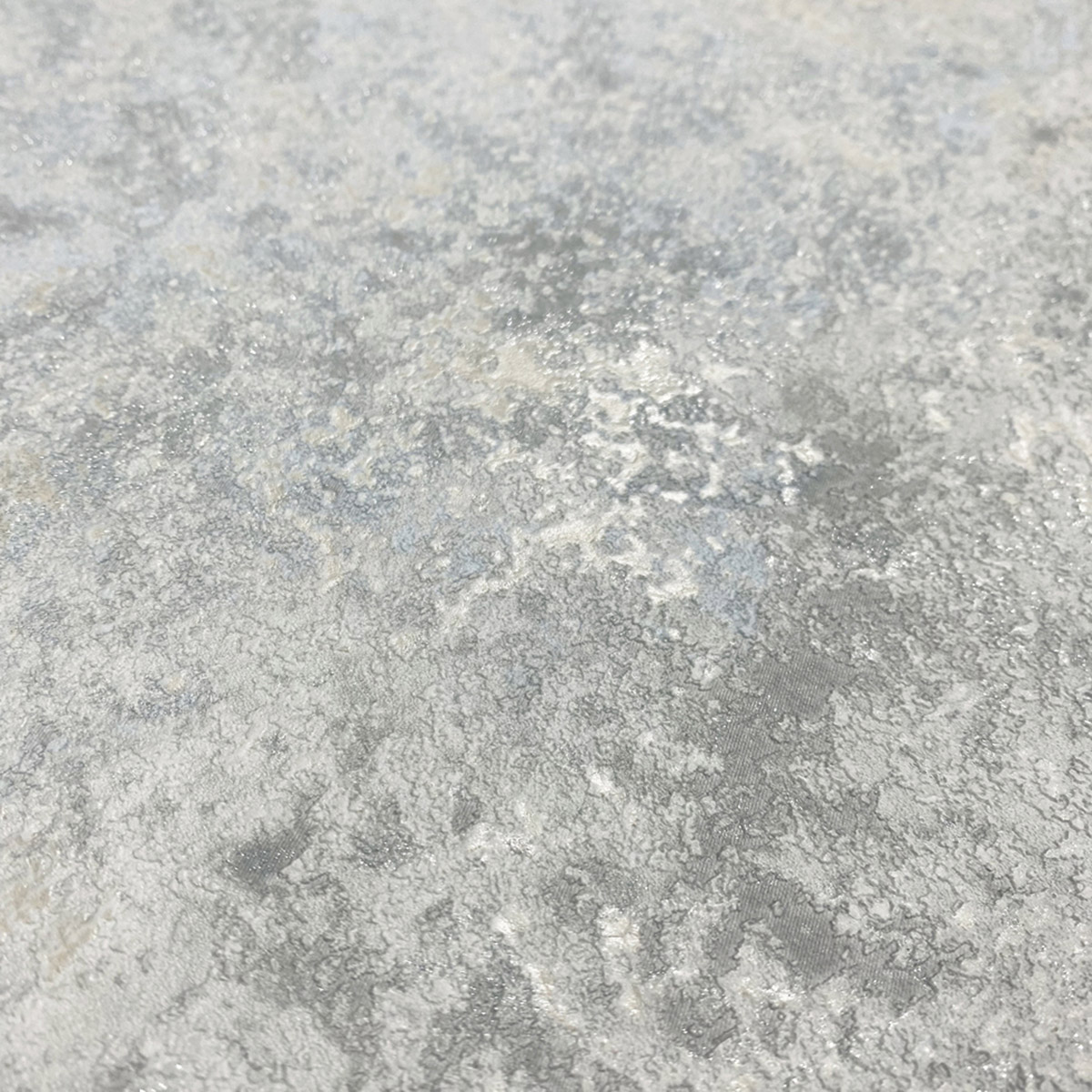 Papier Peint Pierre Paillettes gris bleuté argenté - Venezia d'Ugépa AMB4| Réf. UGP-M66701