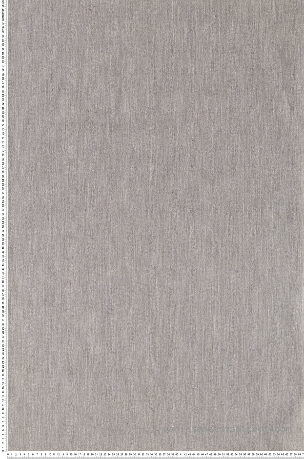 Papier peint toile Goa gris argent - Ceylan de Casamance | Réf. CAS-74510204