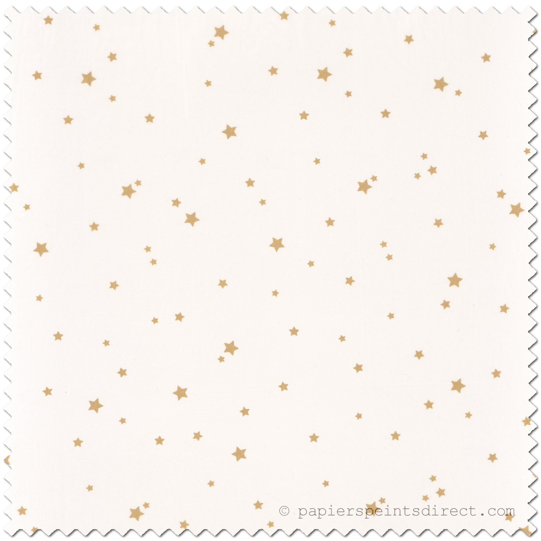 Tissu Voile enfant Etoiles or - Girl Power de Casélio | Réf. GPR100952121