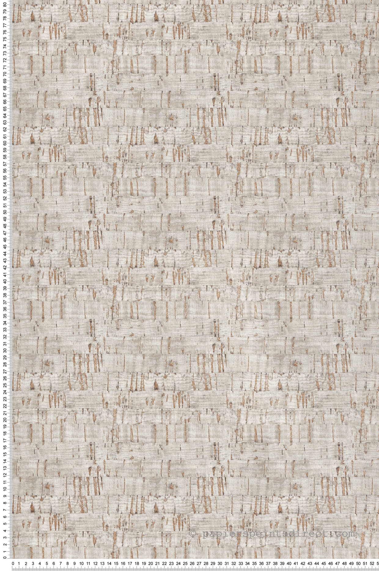 Papier peint Ecorce Liège grège doré - Shamal de Montecolino | Réf. MC-NHW1028