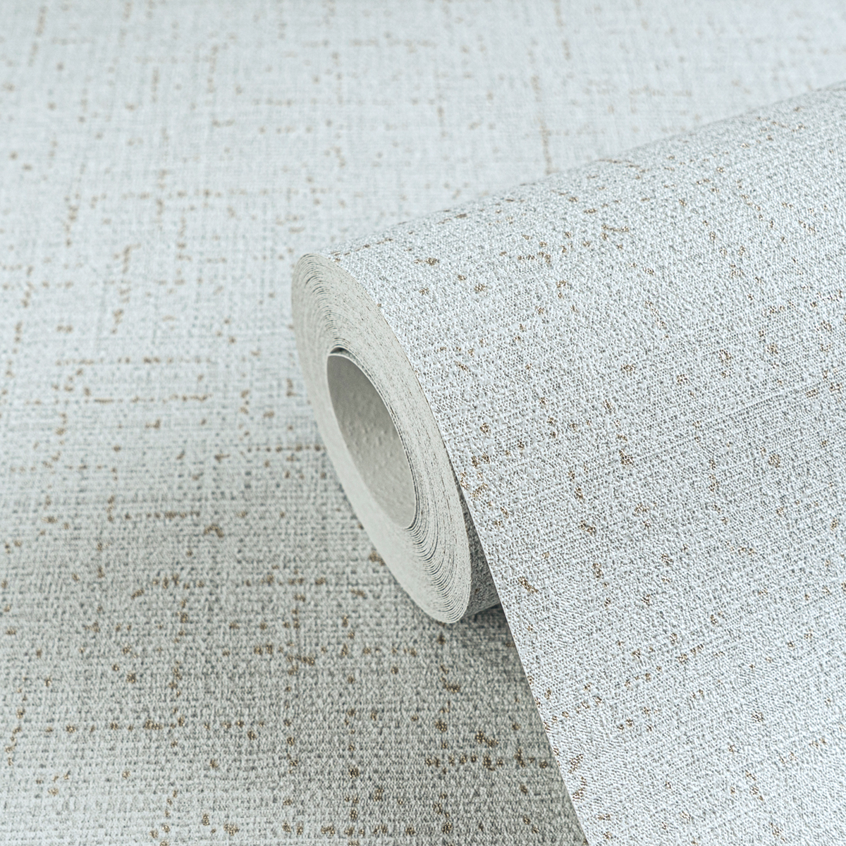 Papier peint Uni Tissage Métallisé bleu pâle argenté - Cosmoliving d'A.S. Création ZOOM | Réf. AS-790667