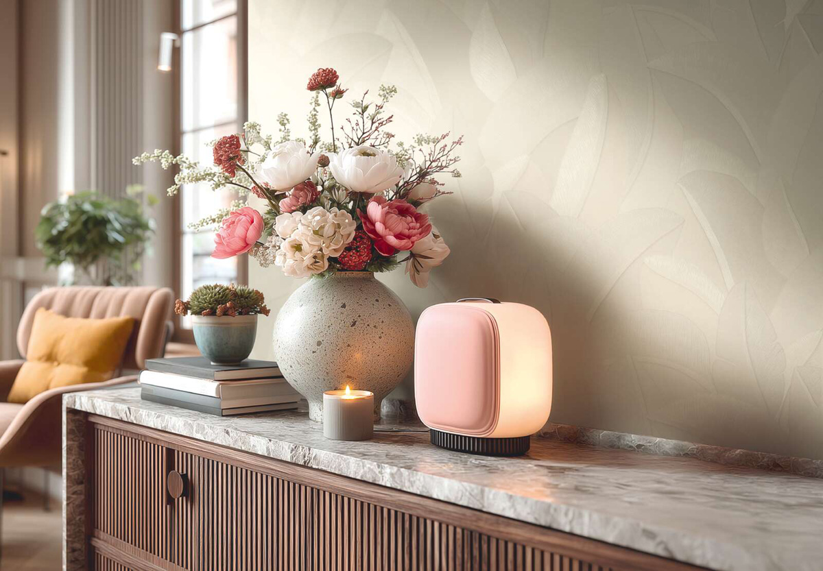 Papier peint Feuillage Graphique blanc - Vibes & Styles d'A.S. Création AMB3| Réf. AS-790396