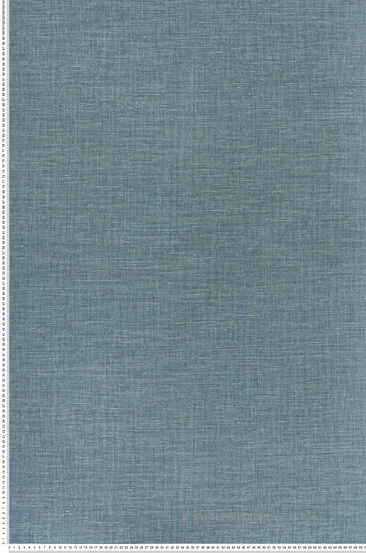 Papier peint Lin Shinok bleu persan - Le Lin 3 de Casamance | Réf. CAS-F73810605