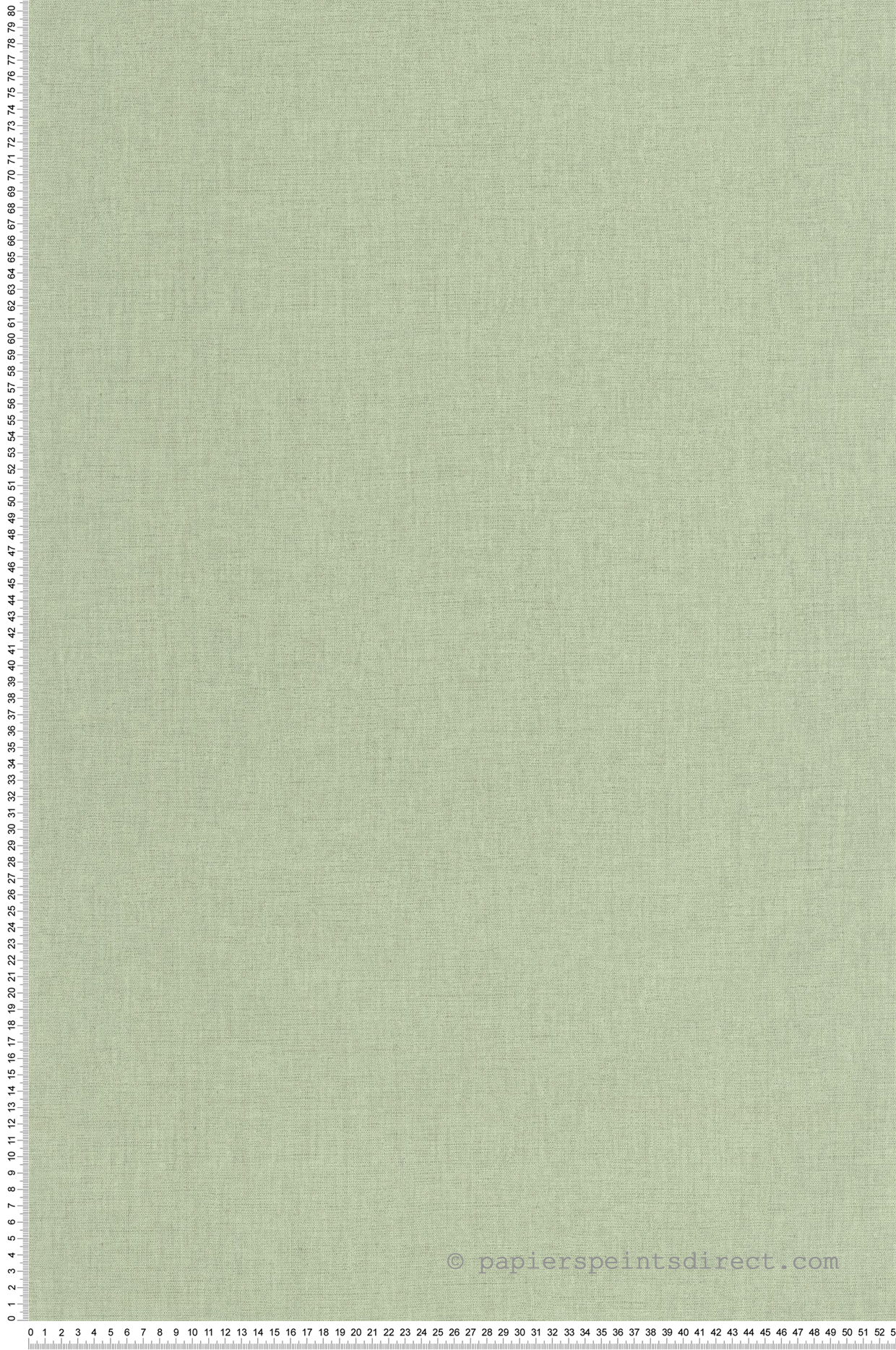 Papier peint Faux Uni Tissage vert eucalyptus - Maison Siméon de Casélio | Réf. MSI103227410