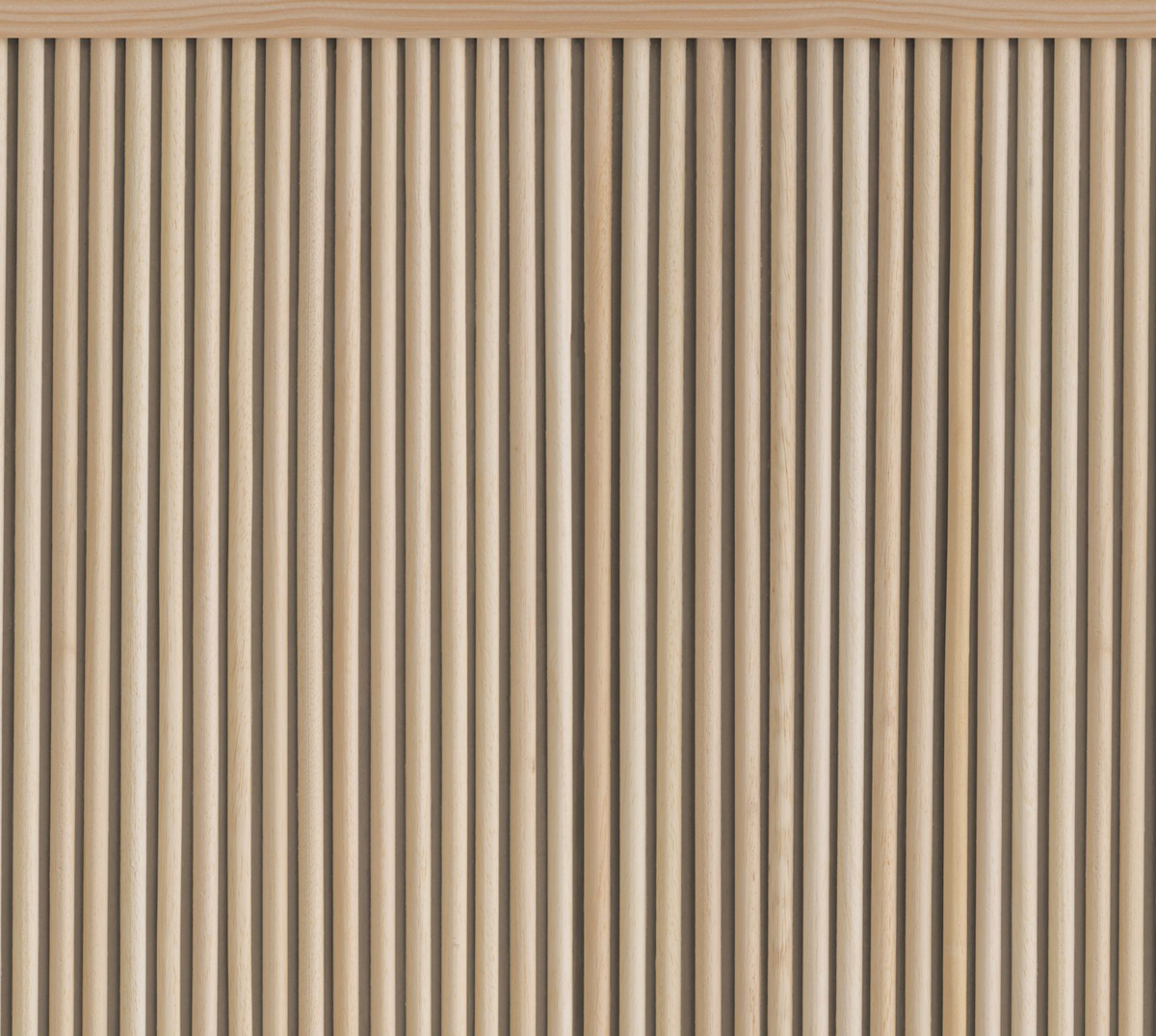 Papier peint Soubassement Tasseau de Bois S marron - Reliefs de Casélio | Réf. RLF106222000