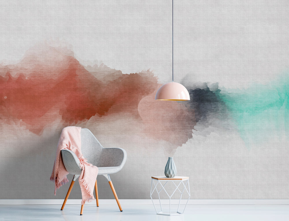 Papier peint panoramique Aquarelle Daydream 2 - Référence DD114367 - Intissé 200g/m2 - Standard 400 x 270