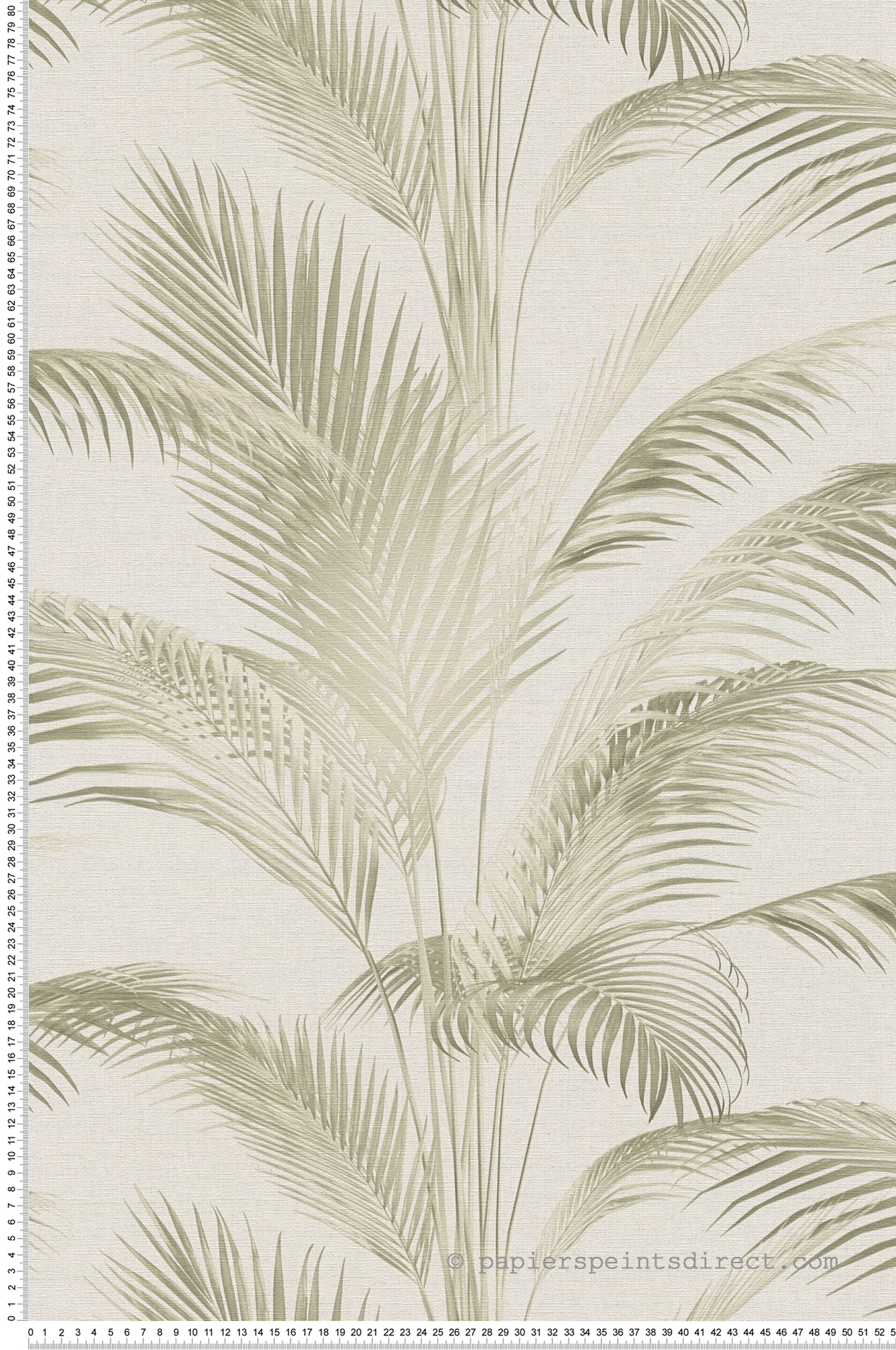 Papier peint Palme Moderne Urbain vert grège - Metropolis Michalsky 6 de Livingwalls | Réf. AS-399802