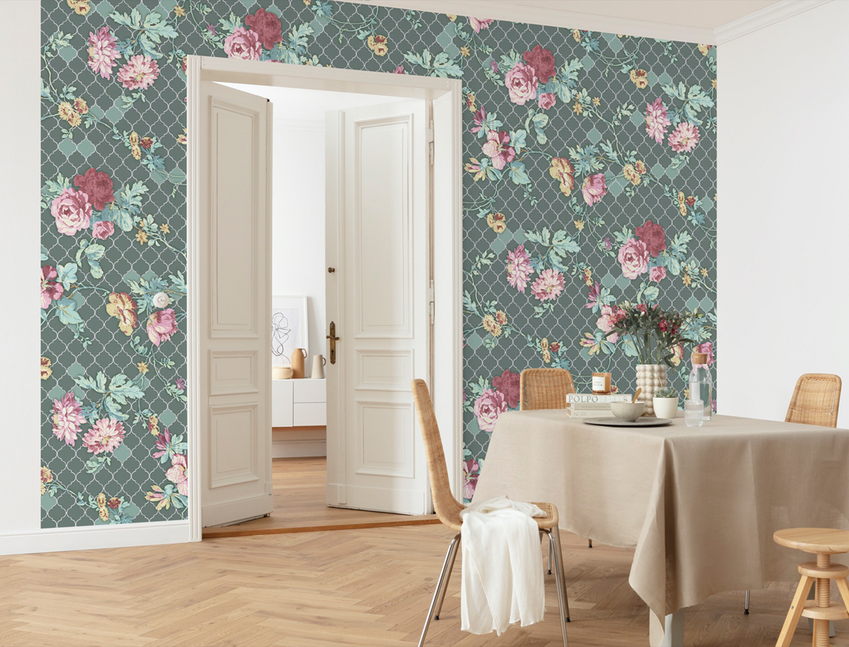 Papier peint panoramique Ornement Embellish - Papier Peint Komar INK