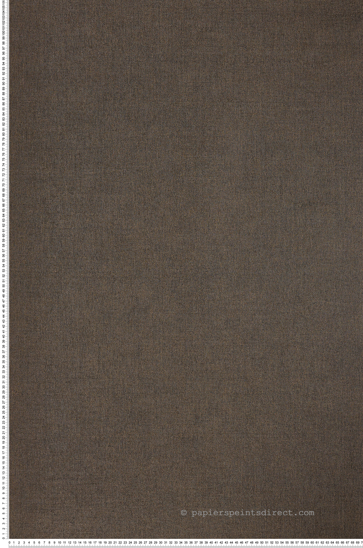 Papier peint Faux Uni Rhodium noir et doré - Alliages de Casamance | Réf. CAS-75020610