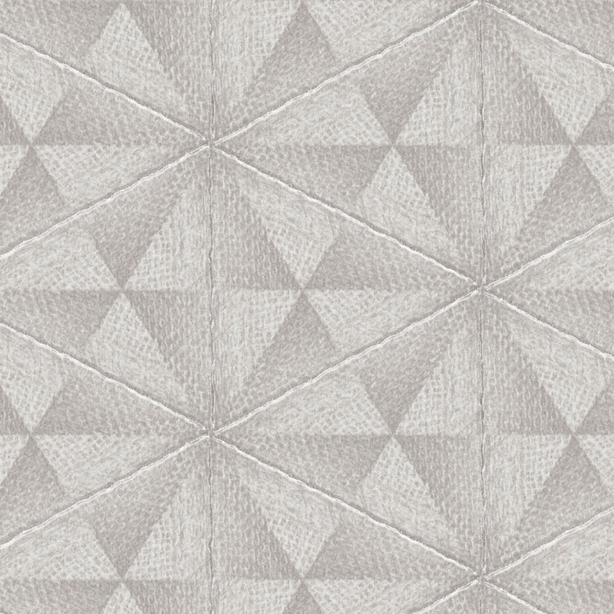 Papier peint Triangle Fibre d'Or gris souris - Abaca de Lutèce | Réf. LTC-51232919