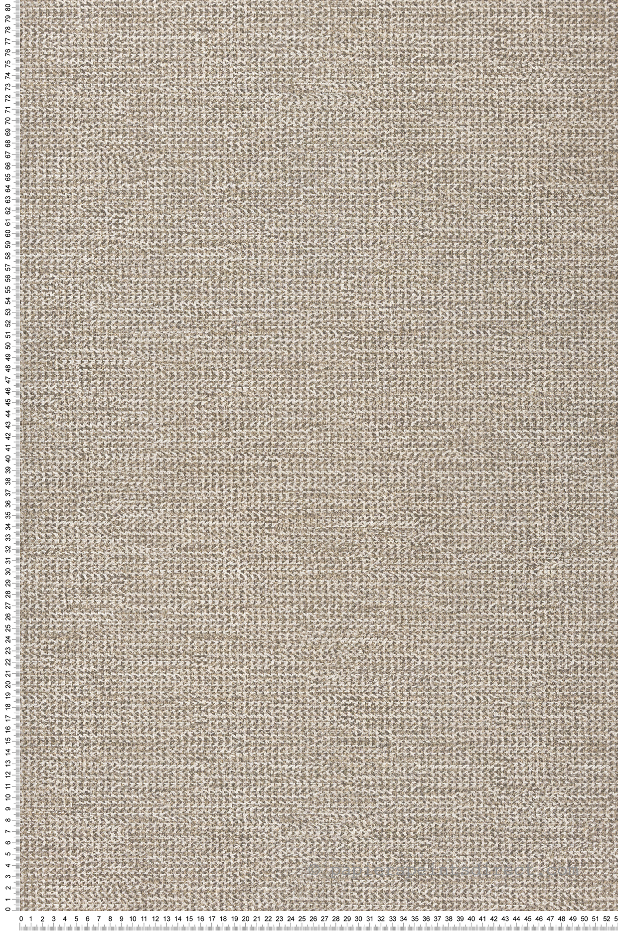 Papier peint Tissage Jeanne grège - Villa Rosalie de Lutèce | Réf. LTC-51223607