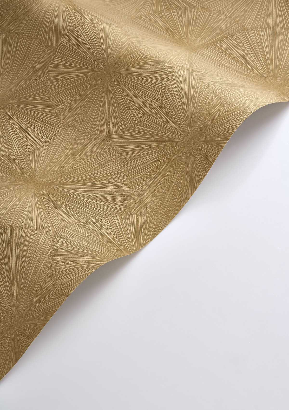 Papier peint Graphique Helios camel - Solaris de Casadéco ROLL | Réf. SOLA201872612
