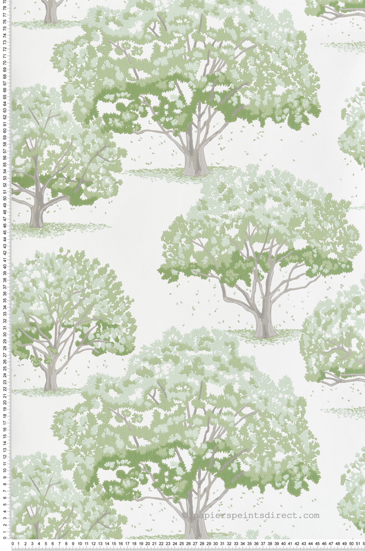 Papier peint Arbre Magnolia Blossom Hopper - In The Garden de Little Greene | Réf. 0234MBHOPPE