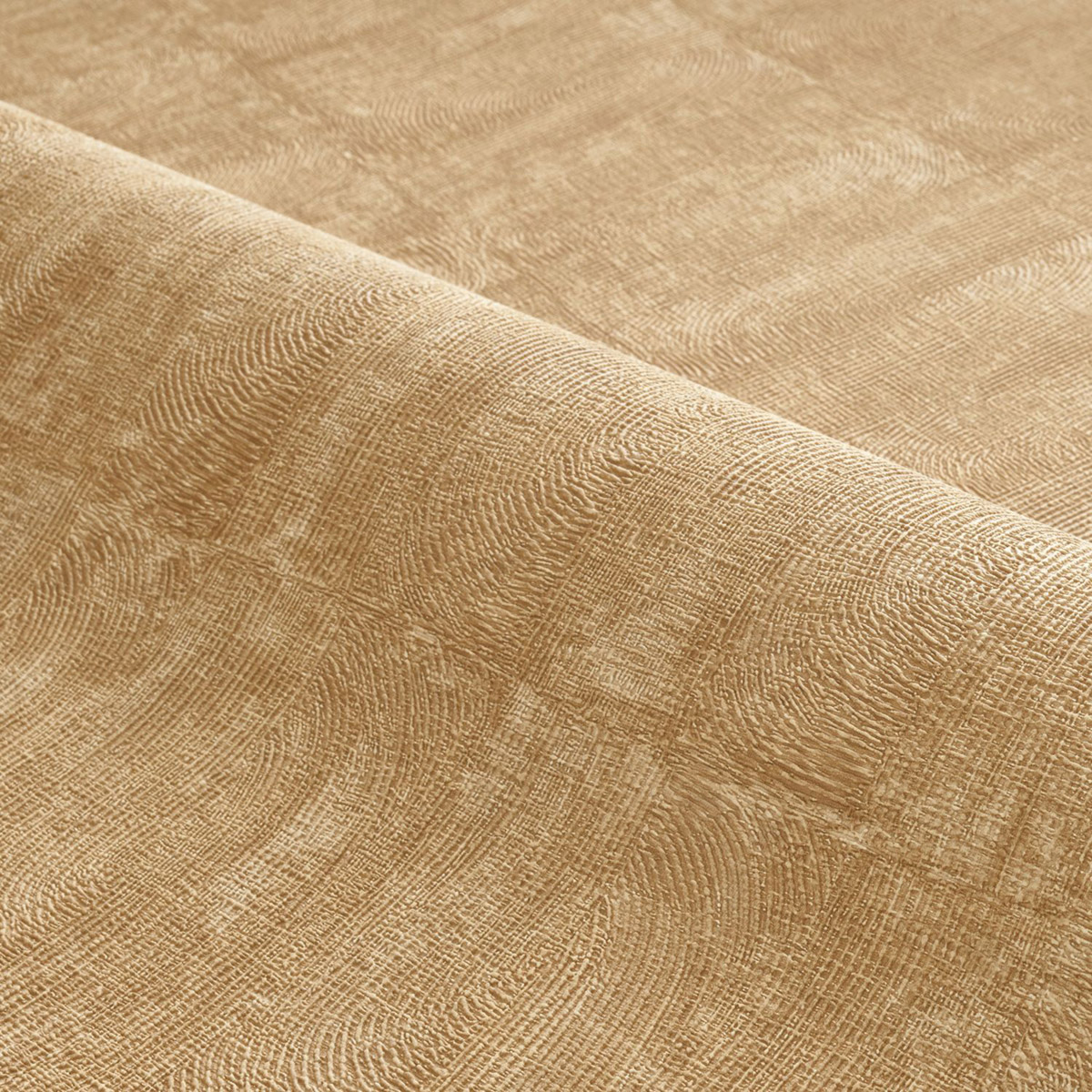 Papier peint Empreinte Argile Bizen camel - Cérame de Casamance | Réf. CAS-76091222