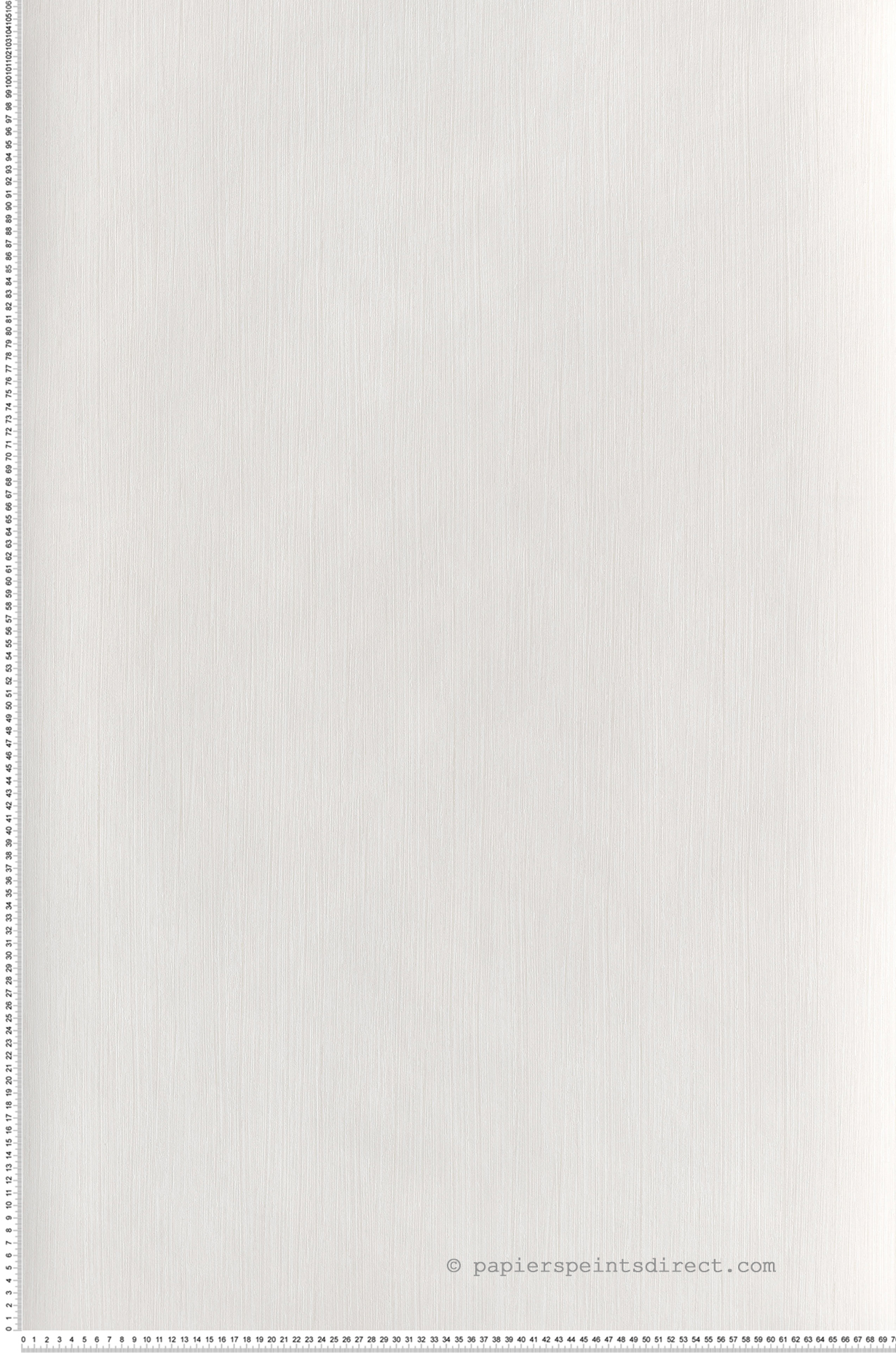 Papier peint Faux Uni Texturé Ion blanc cassé - Rock de Masureel | Réf. MAS-FOL109